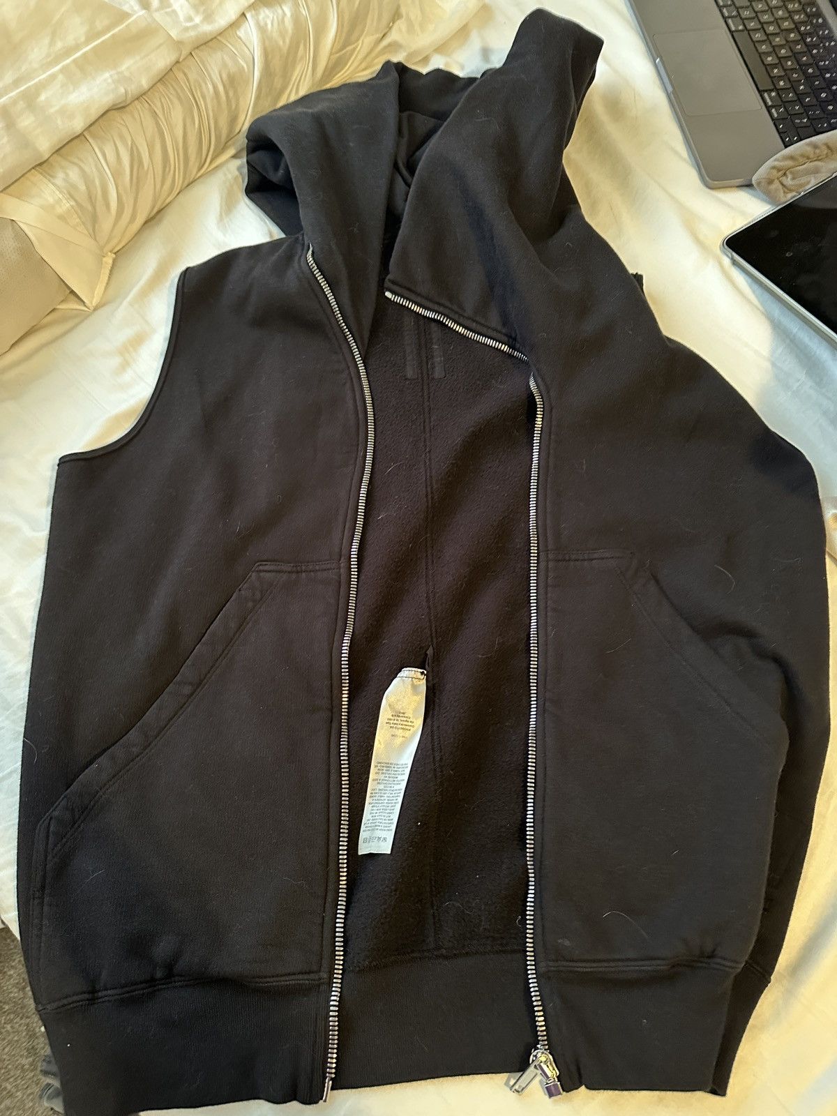 Rick Owens Rick Owens DRKSHDW Hooded Vest Size US M / EU 48-50 / 2 - 1 Thumbnail