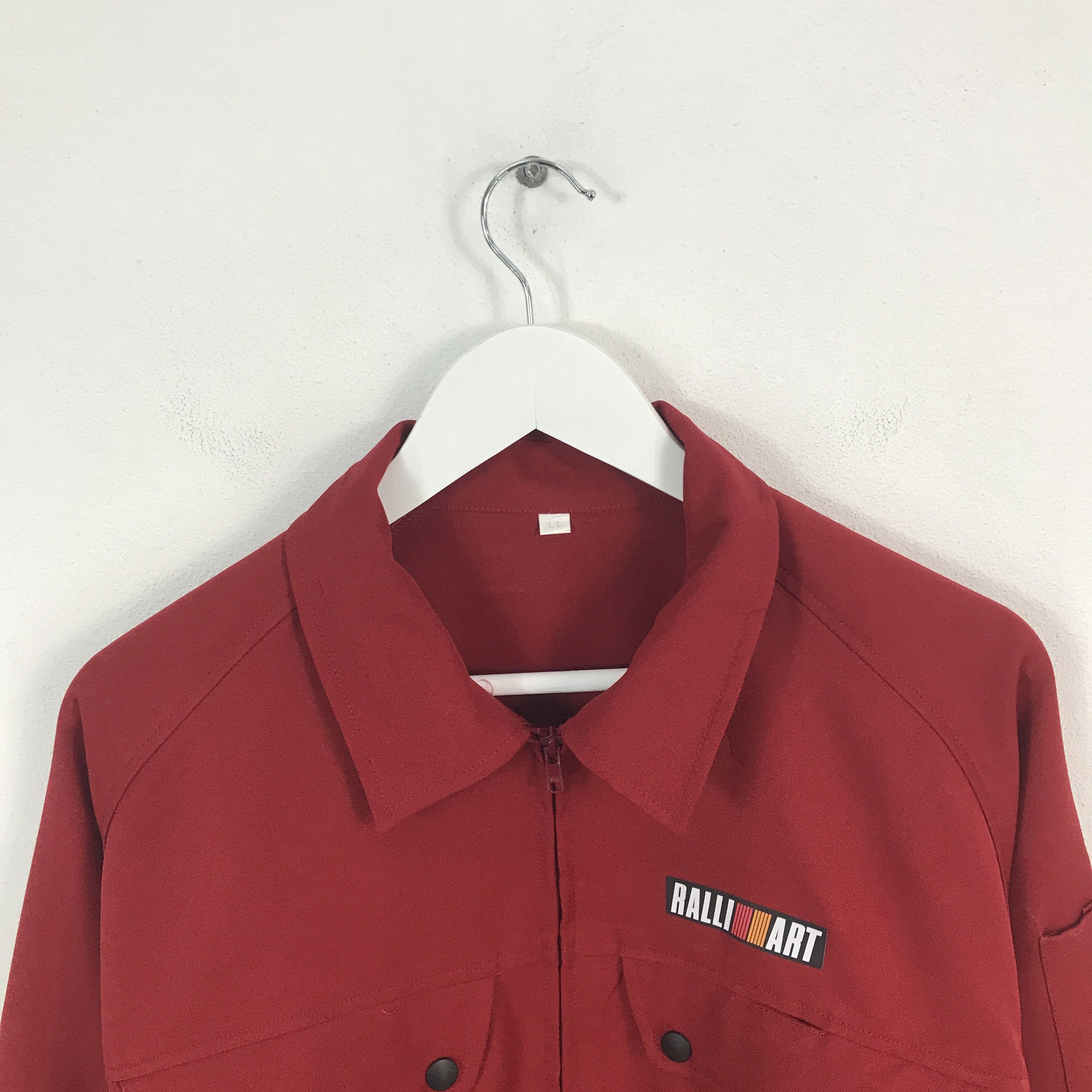 Japanese Brand Rare Mitsubishi Racing Custom Sport Worker Jacket Size US L / EU 52-54 / 3 - 3 Thumbnail