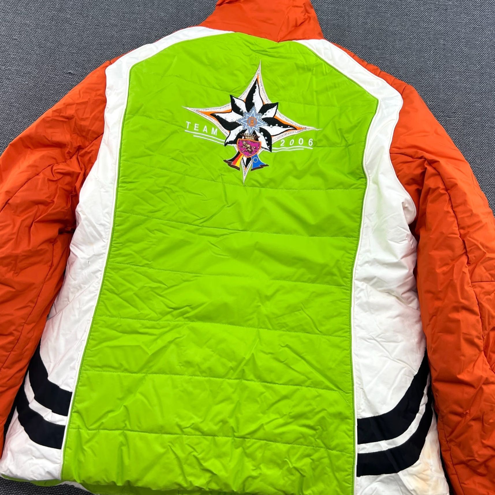 Bogner BOGNER Ski Jacket Womens Multicolor Full Zip 2006 Olympic Team Germany Size 14 Size XL / US 12-14 / IT 48-50 - 2 Thumbnail