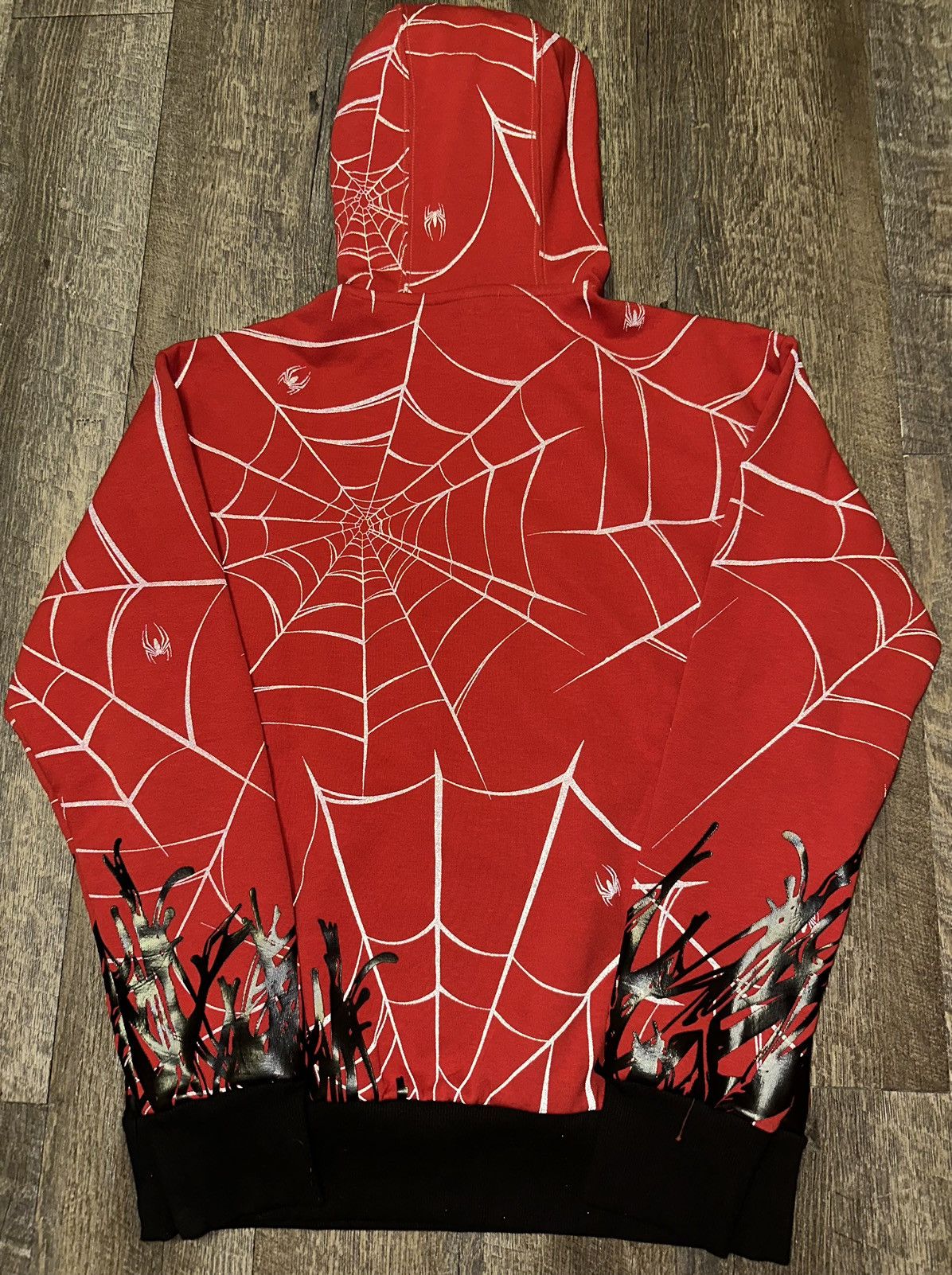 Adidas Adidas x Marvel Spiderman 2 Promo Hoodie size Small Size US S / EU 44-46 / 1 - 8 Thumbnail