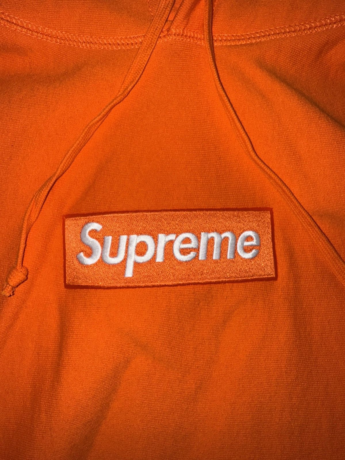 Supreme Supreme Box Logo Hooded Sweatshirt Hoodie (FW24) ORANGE Size US M / EU 48-50 / 2 - 7 Thumbnail