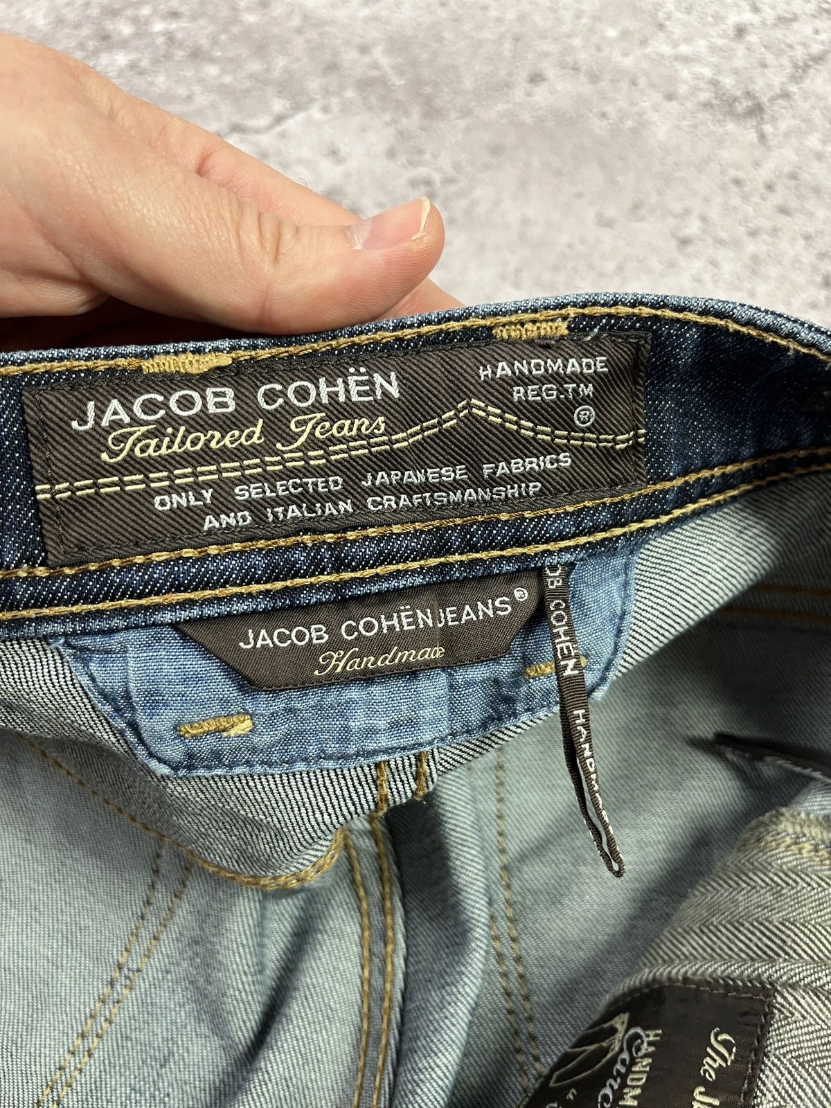Jacob Cohen Jacob Cohën Denim Shorts – Premium Handmade (Size 33) Size US 33 - 12 Thumbnail