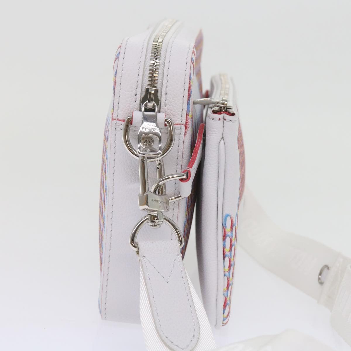 Louis Vuitton LOUIS VUITTON Damier Giant Spray Trio Messenger Bag White Size ONE SIZE - 4 Thumbnail