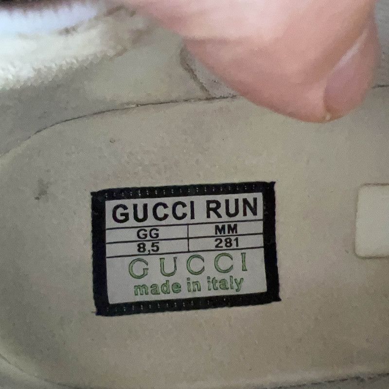 Gucci Gucci Casual Lace-Up Low-Top Sneakers for Men - Size US 9 / EU 42 - 2 Thumbnail