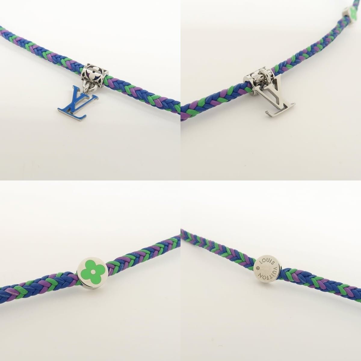 Louis Vuitton Louis Vuitton Friendship Leather Bracelet Multicolor Size ONE SIZE - 4 Thumbnail