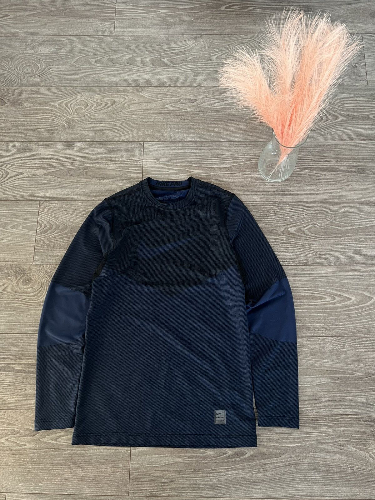 Designer × Nike ‼️Nike Pro Combat Thermo ball Gym Style Straight Long Sleeve‼️ Size US S / EU 44-46 / 1 - 8 Thumbnail