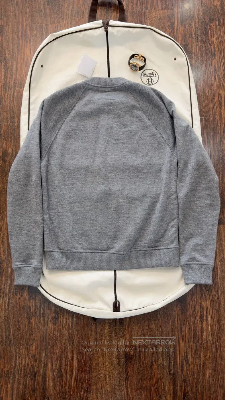Hermes Hermes Cashmere + Crocodile Skin Hoodie Size US M / EU 48-50 / 2 - 2 Thumbnail