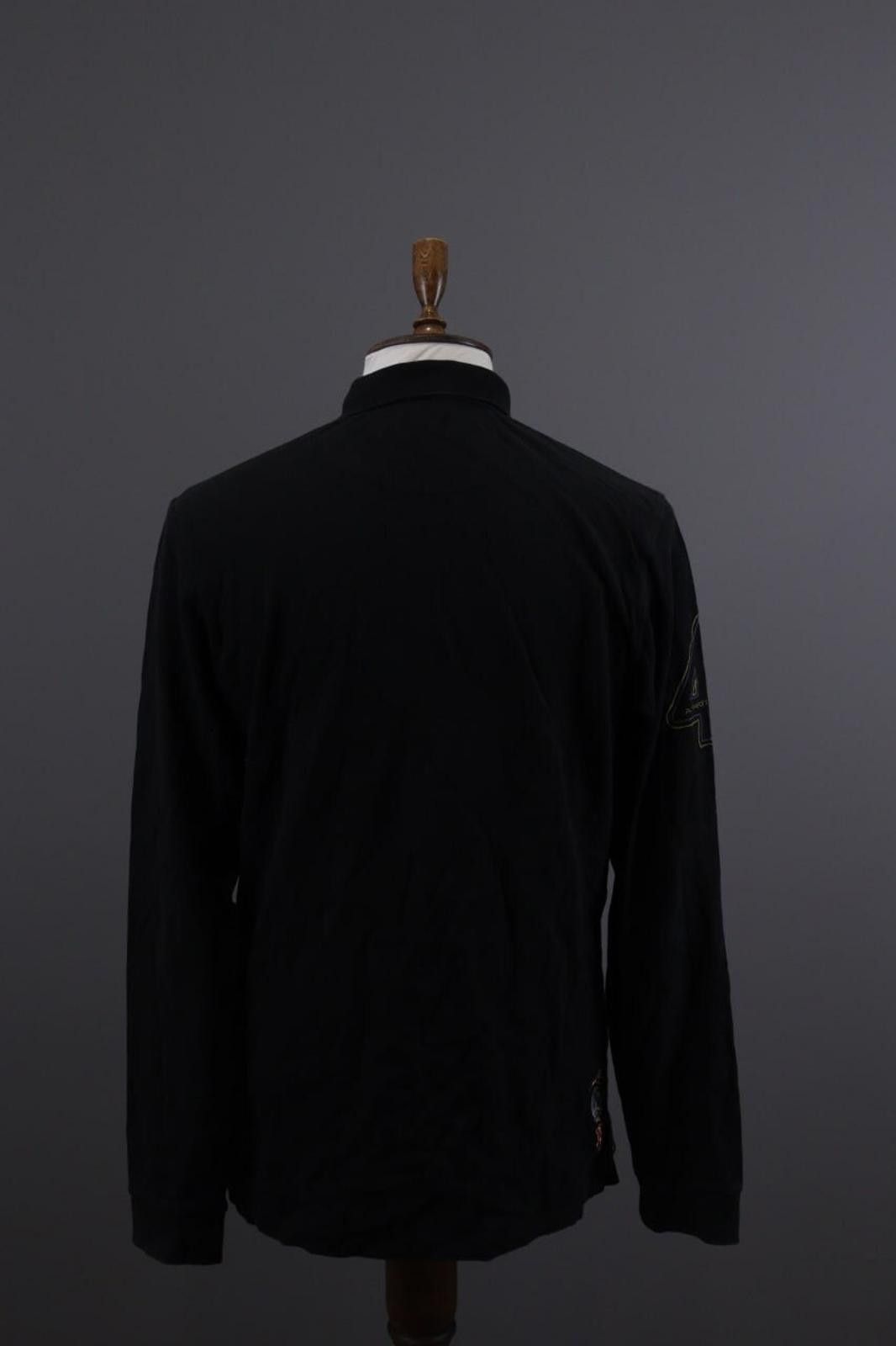 La Martina La Martina Buenos Aires #4 Black Rugby Polo Shirt Size XXL Size US XXL / EU 58 / 5 - 10 Thumbnail
