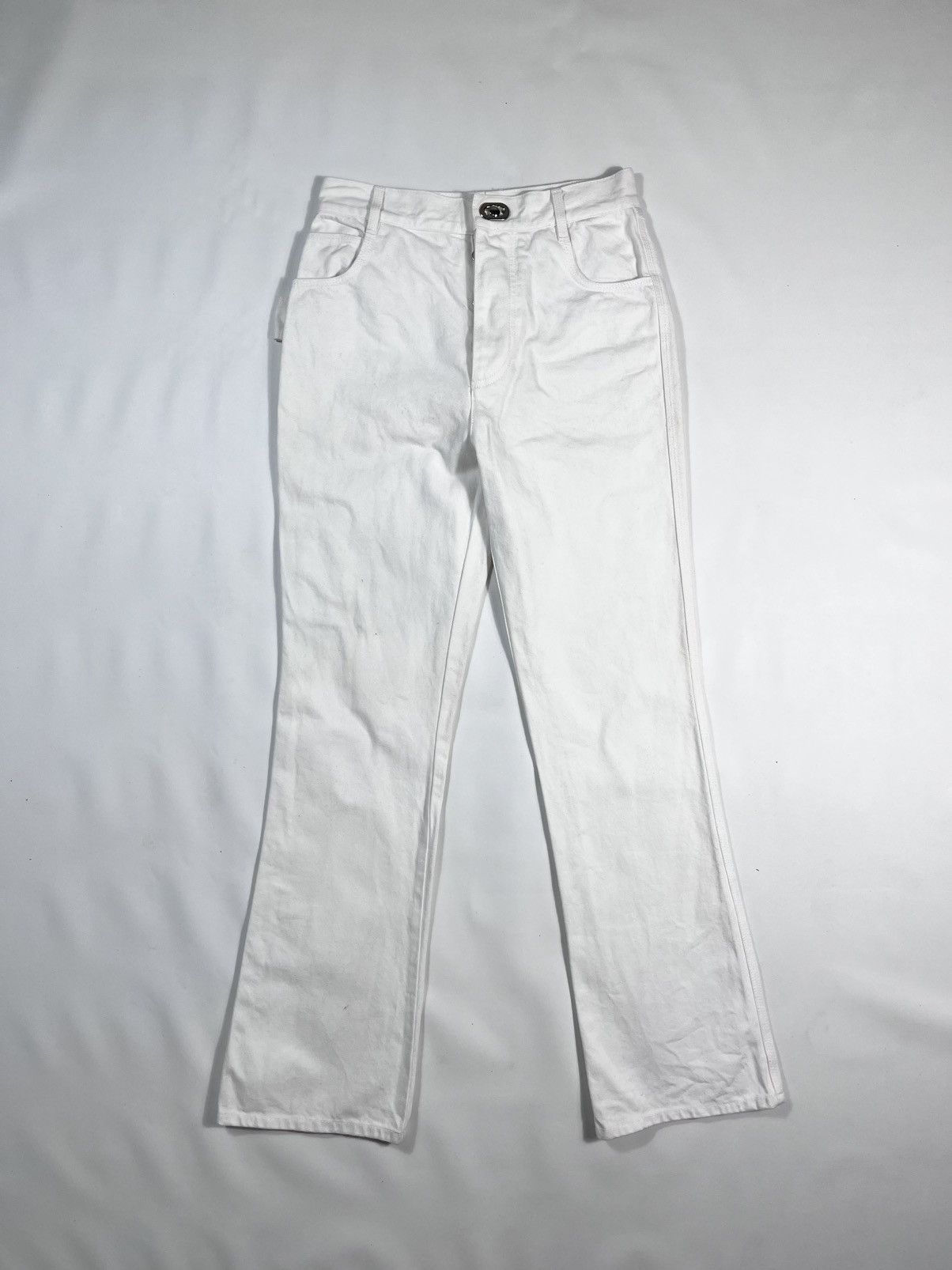 Bottega Veneta BOTTEGA VENETA BOOTCUT DENIM Size 26" / US 2 / IT 38 - 1 Thumbnail