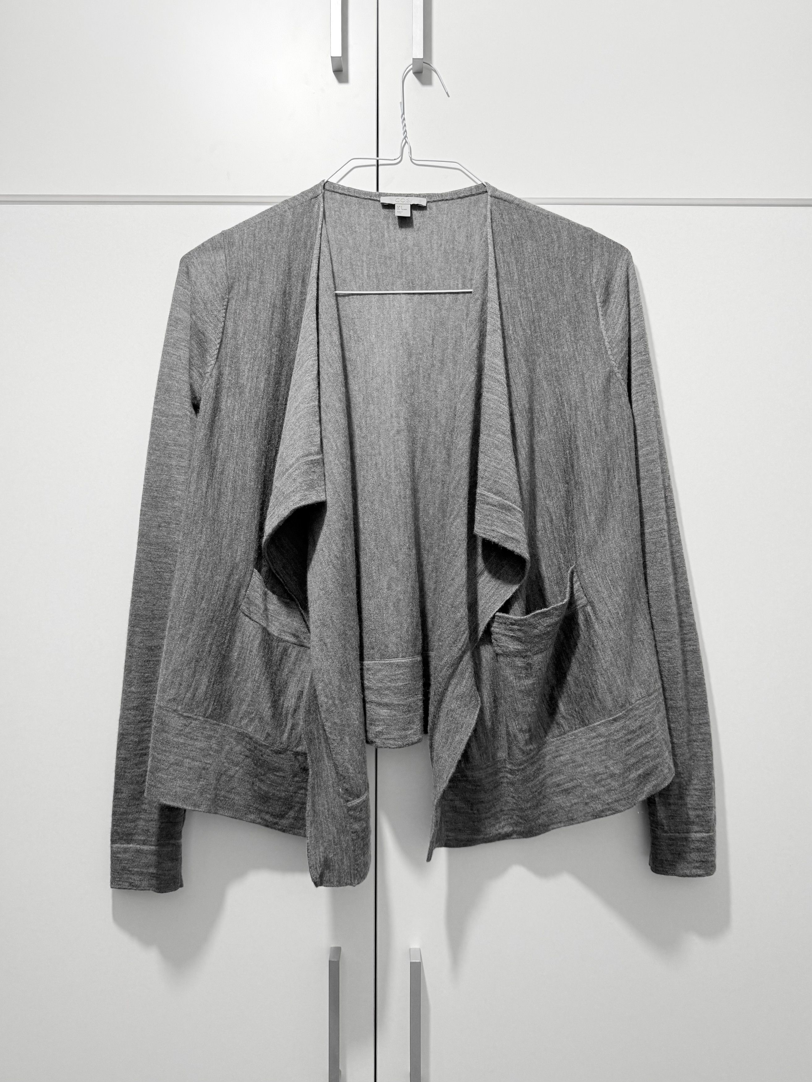 Cos COS Merino Wool Cardigan Sweater (S) Size S / US 4 / IT 40 - 1 Thumbnail