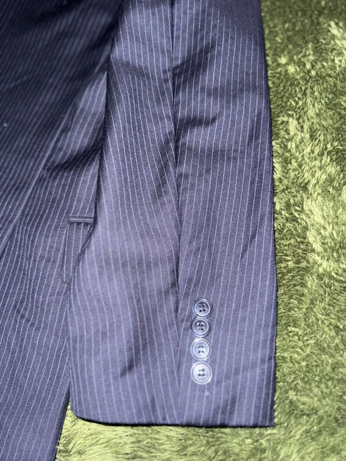 Tommy Hilfiger [40R] Tommy Hilfiger USA Classic Fit Stripe Blazer Navy Size US M / EU 48-50 / 2 - 11 Thumbnail