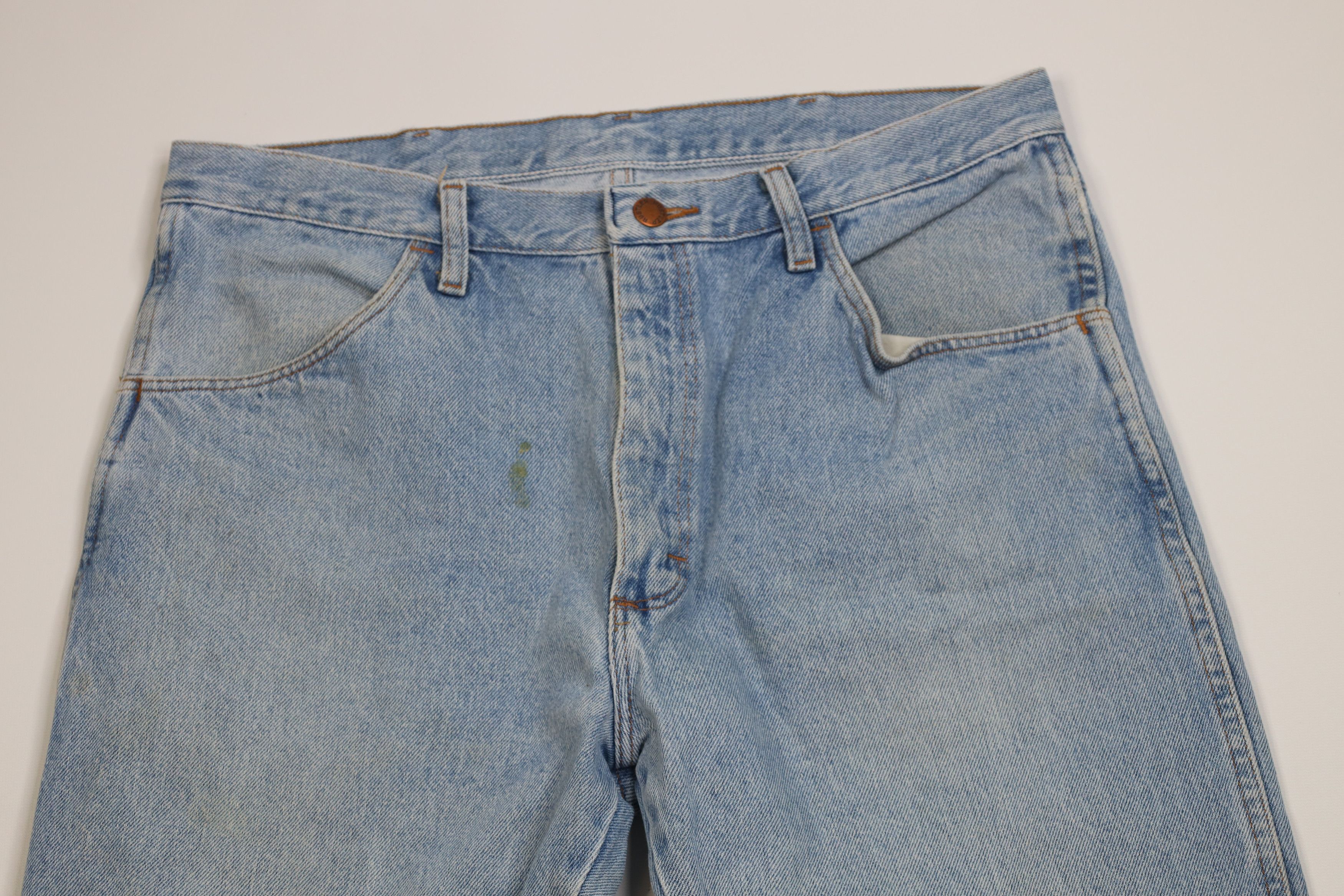 Vintage Vintage 90s Streetwear Straight Leg Denim Jeans Blue Cotton Size US 34 / EU 50 - 2 Thumbnail