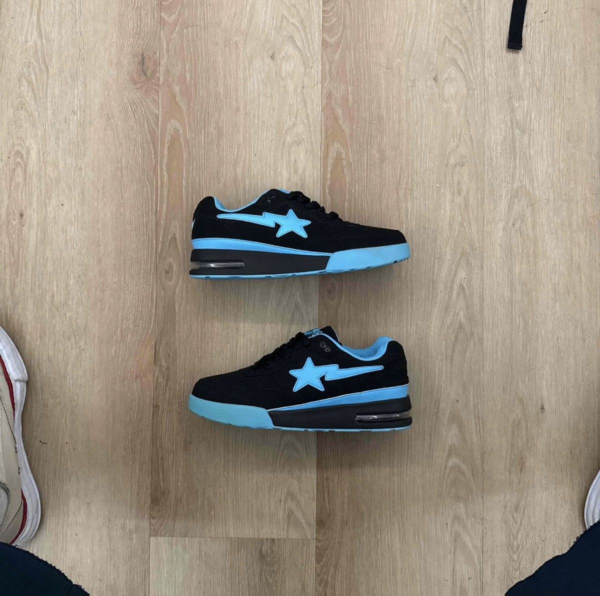 Bape Bape Roadsta Black Blue Size US 9 / EU 42 - 2 Thumbnail