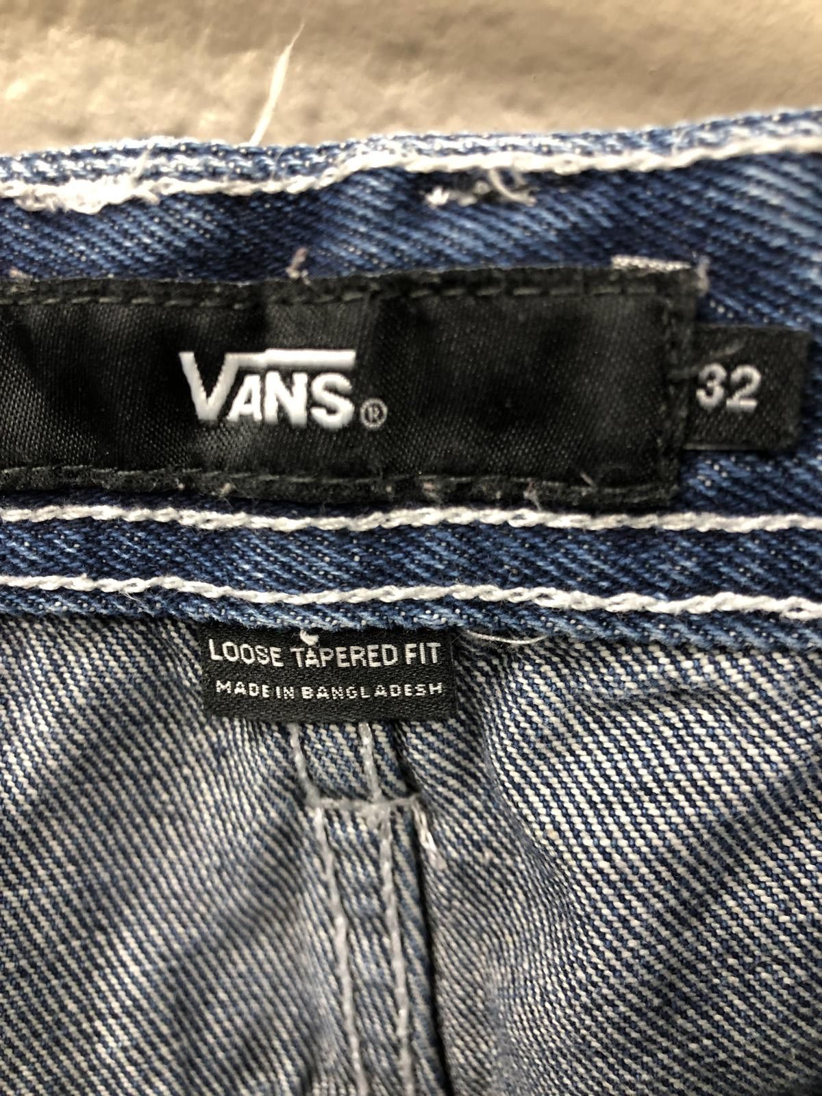 Vans Vans Casual Denim Cargo Pants - Stylish and Comfortable Size US 32 / EU 48 - 6 Thumbnail