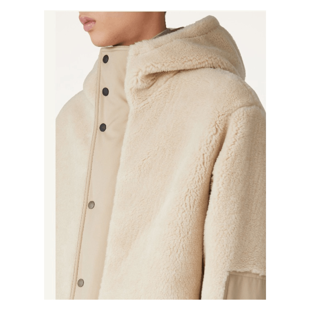 Loro Piana o1srvl11e1224 Teine Bomber Jacket in Ivory Size US L / EU 52-54 / 3 - 4 Thumbnail