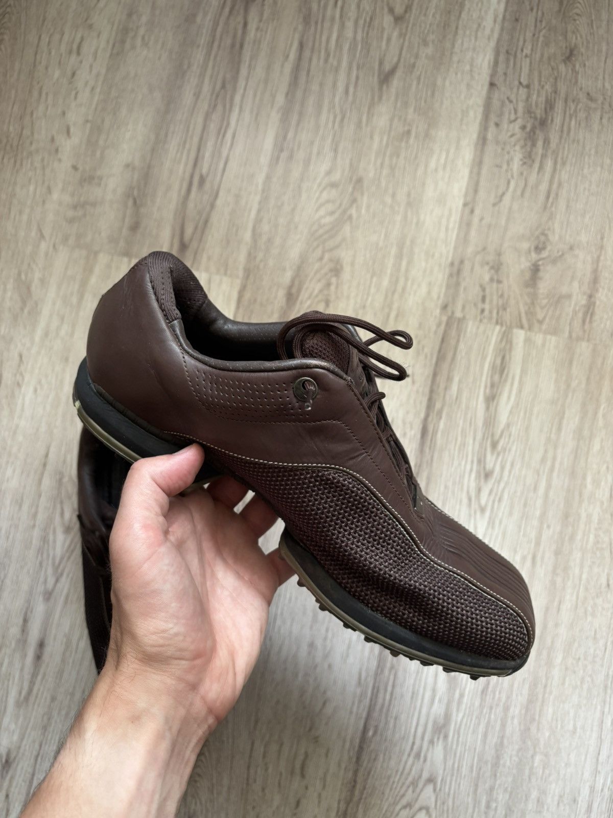 Nike Nike Zoom Tiger Woods Golf Shoes 336048-271 Brown 2008 Rare Size US 10 / EU 43 - 24 Thumbnail