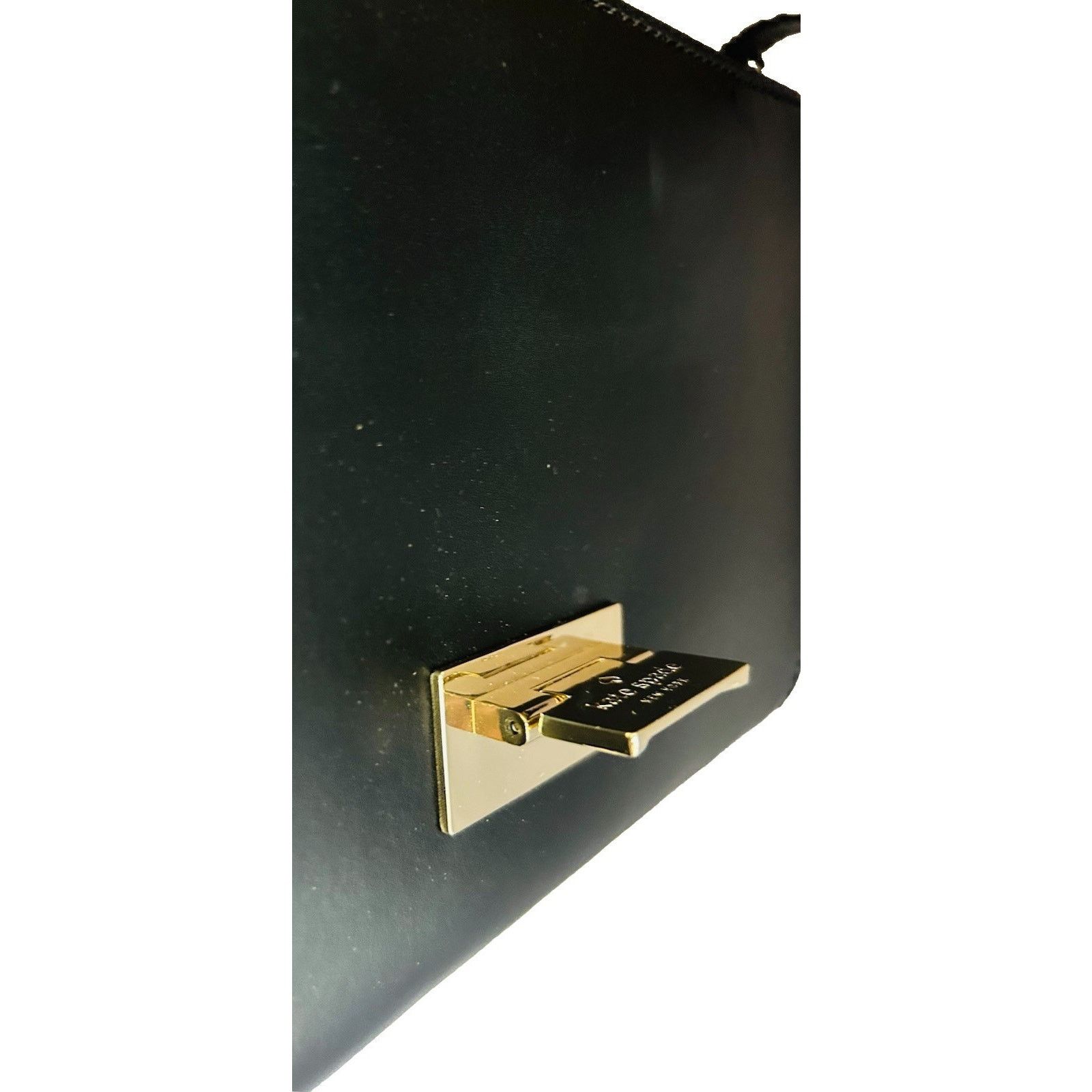 Kate Spade Kate Spade Harwood Fiona Leather Shoulder Crossbody Black Size ONE SIZE - 11 Thumbnail