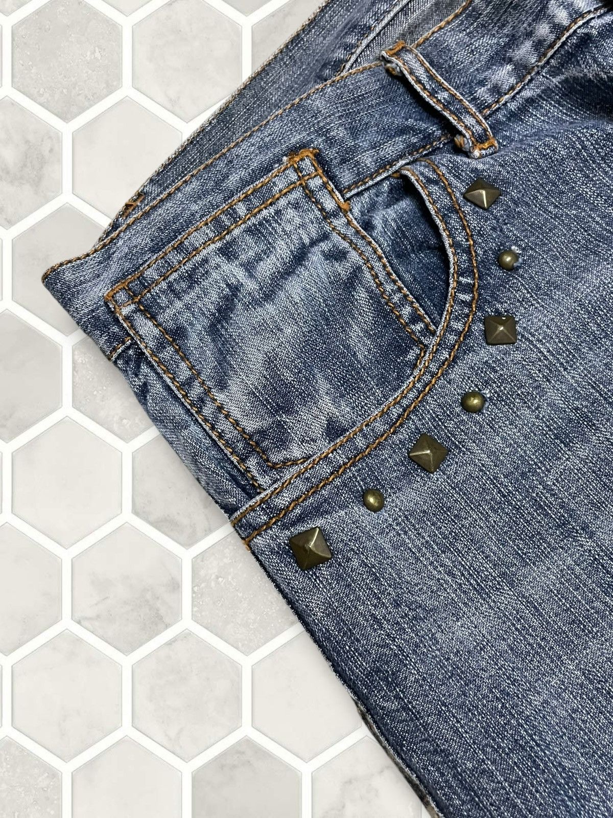 Tornado Mart Vintage 1990s Orginal Designer Japan In The Attic Punk Denim Size US 33 - 12 Thumbnail