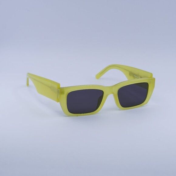 Palm Angels Palm Angels PERI002 PALM 1807 Sunglasses Yellow Rectangle Size ONE SIZE - 1 Thumbnail