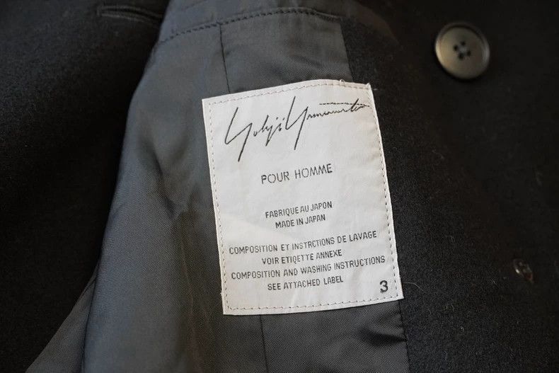 Yohji Yamamoto Yohji Yamamoto 01AW double-breasted velvet collar jacket-25 Size US L / EU 52-54 / 3 - 7 Thumbnail