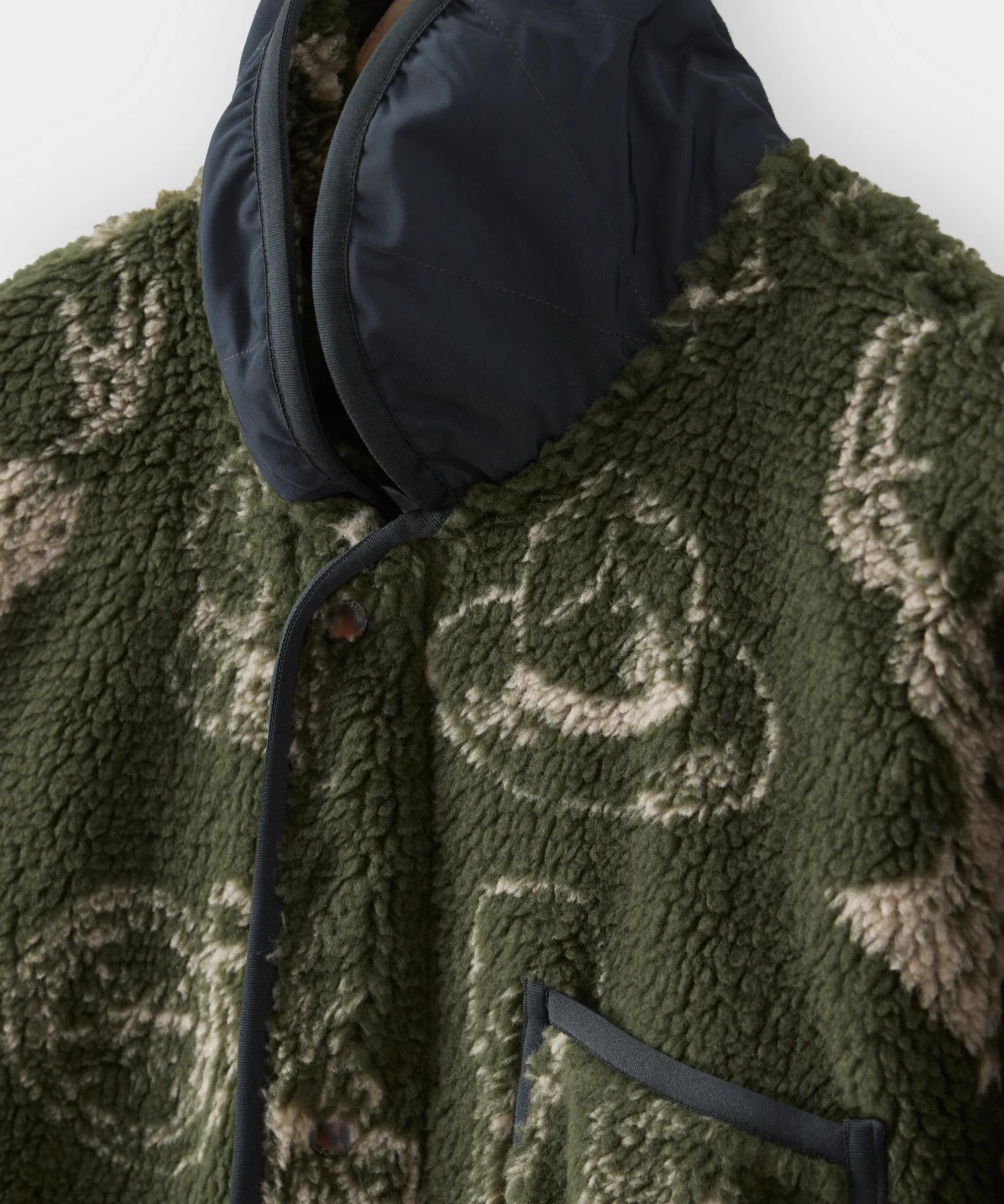 Todd Snyder Todd Snyder Adirondack Fleece Animal Print Chore Jacket Size US L / EU 52-54 / 3 - 6 Thumbnail