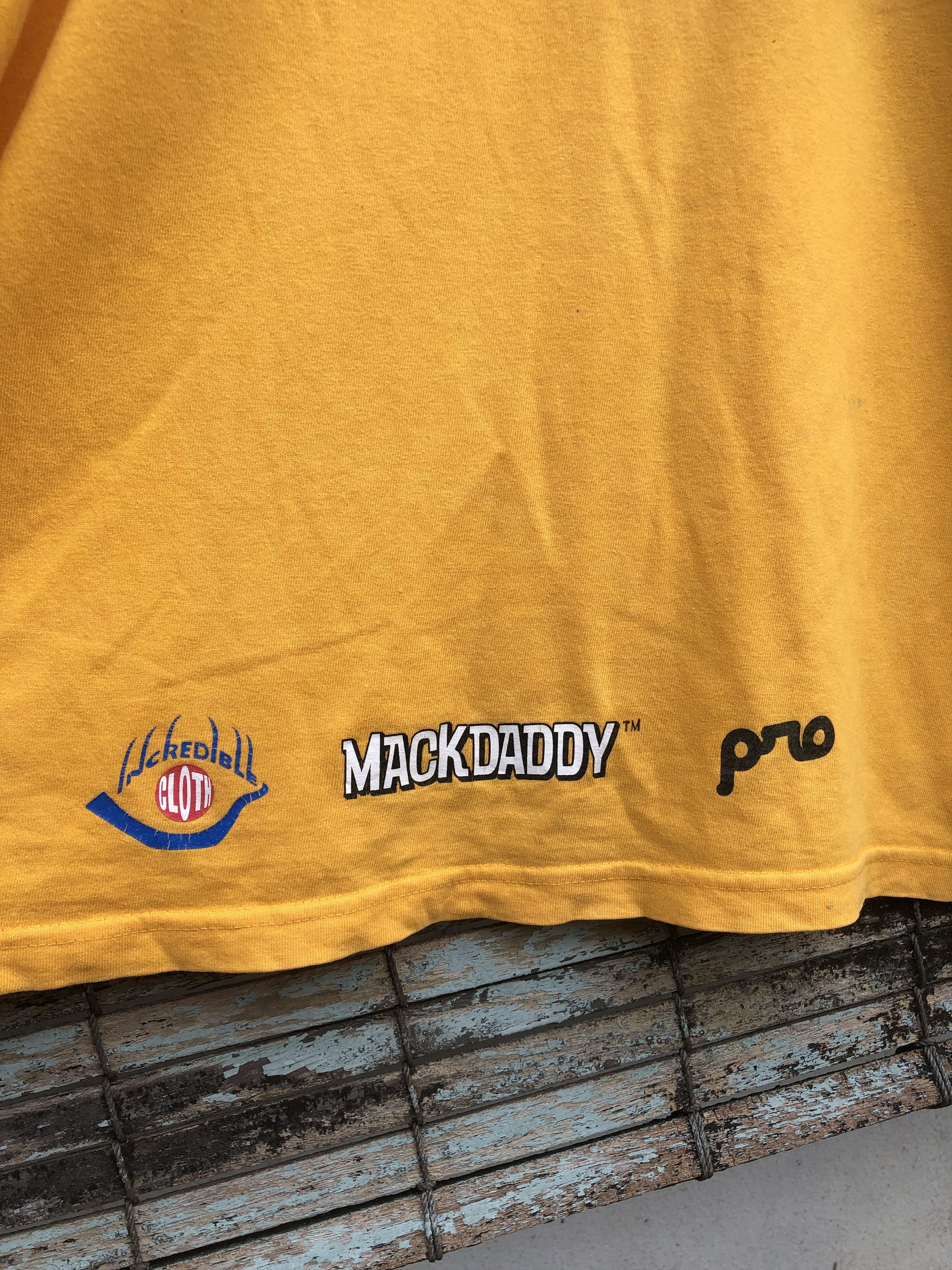 Japanese Brand RARE Vintage MACKDADDY Flyday Moonlight Tshirt Size US XL / EU 56 / 4 - 4 Thumbnail