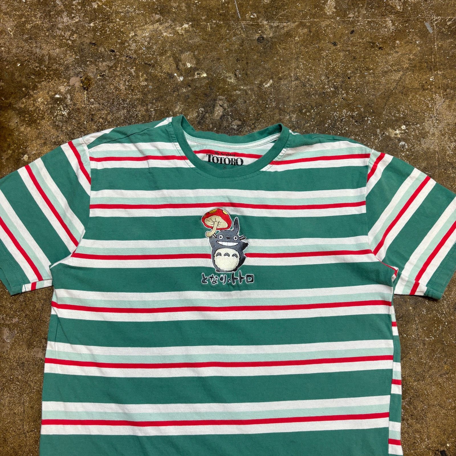 Other Studio Ghibli My Neighbor Totoro Embroidered Retro Tee Med Size US M / EU 48-50 / 2 - 2 Thumbnail