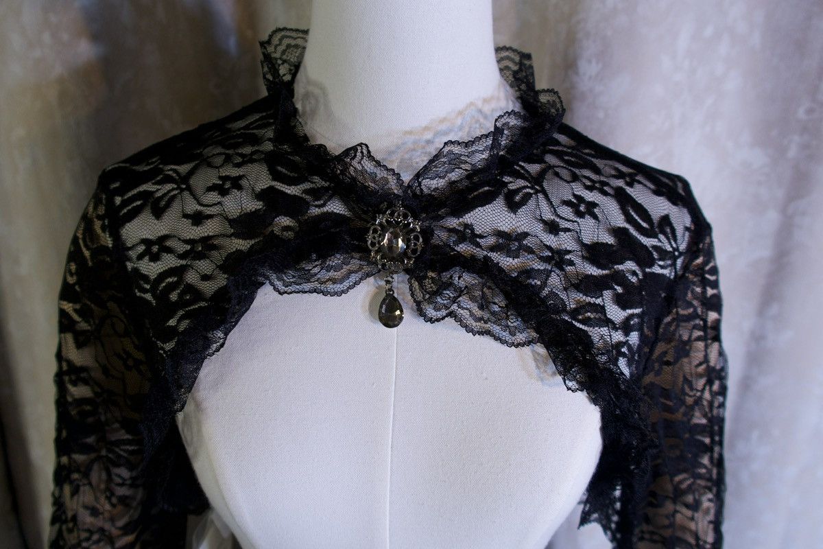 Other Midnight Relic Lace Top Size L / US 10 / IT 46 - 3 Thumbnail