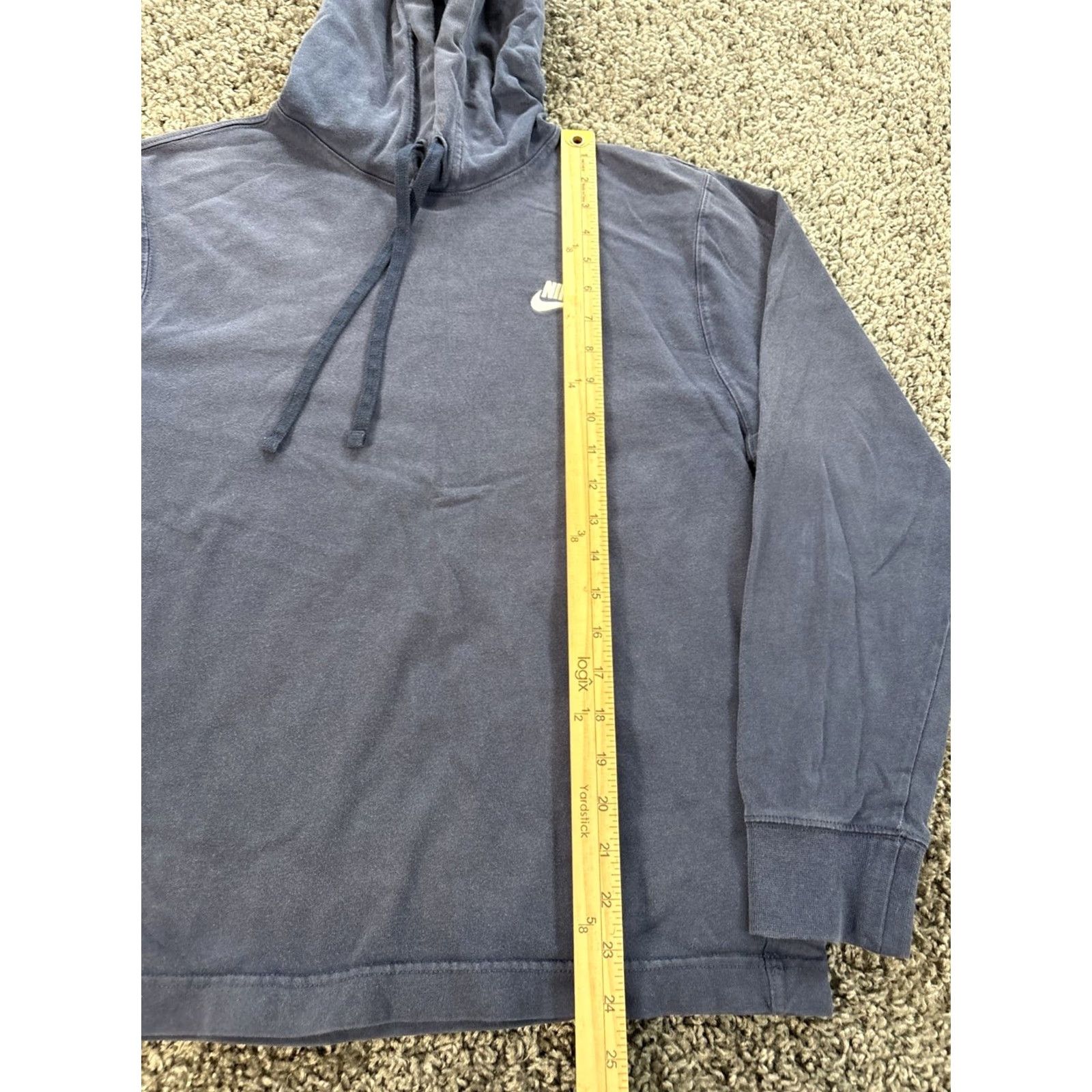 Nike Nike Sportswear Hoodie Mens Small S Navy 100% Cotton Swoosh Logo BV2749-410 Size US S / EU 44-46 / 1 - 2 Thumbnail