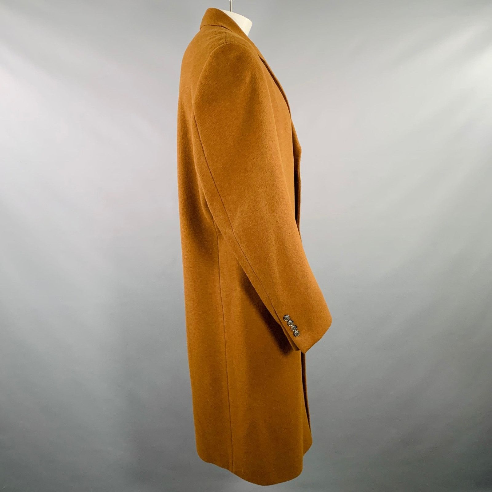 Jos. A. Bank JoS. A. BANK Size 42 Brown Wool Single Breasted Coat Size US L / EU 52-54 / 3 - 2 Thumbnail