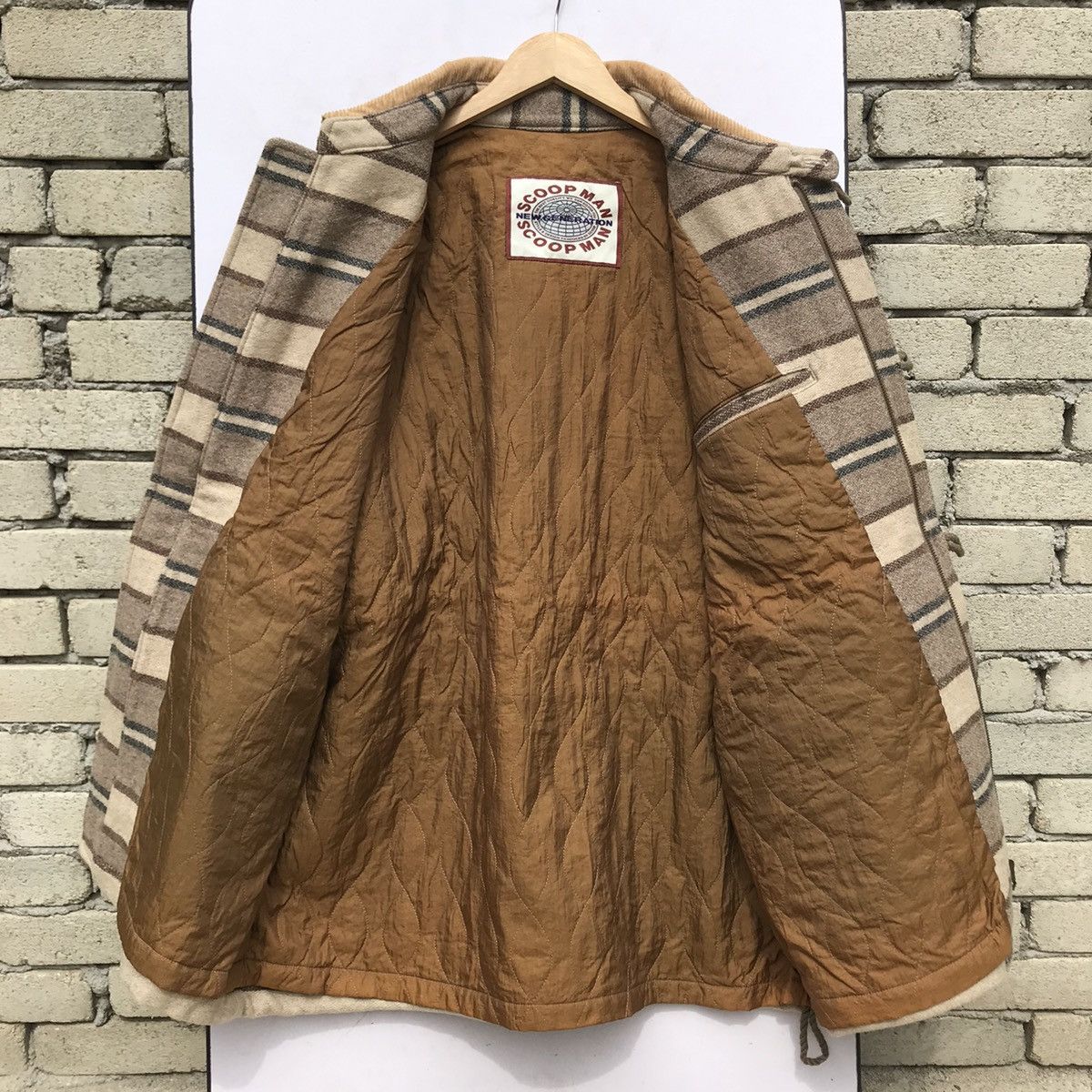Vintage Vintage Scoop Man Bew Generation Wool Jacket Size US XL / EU 56 / 4 - 3 Thumbnail