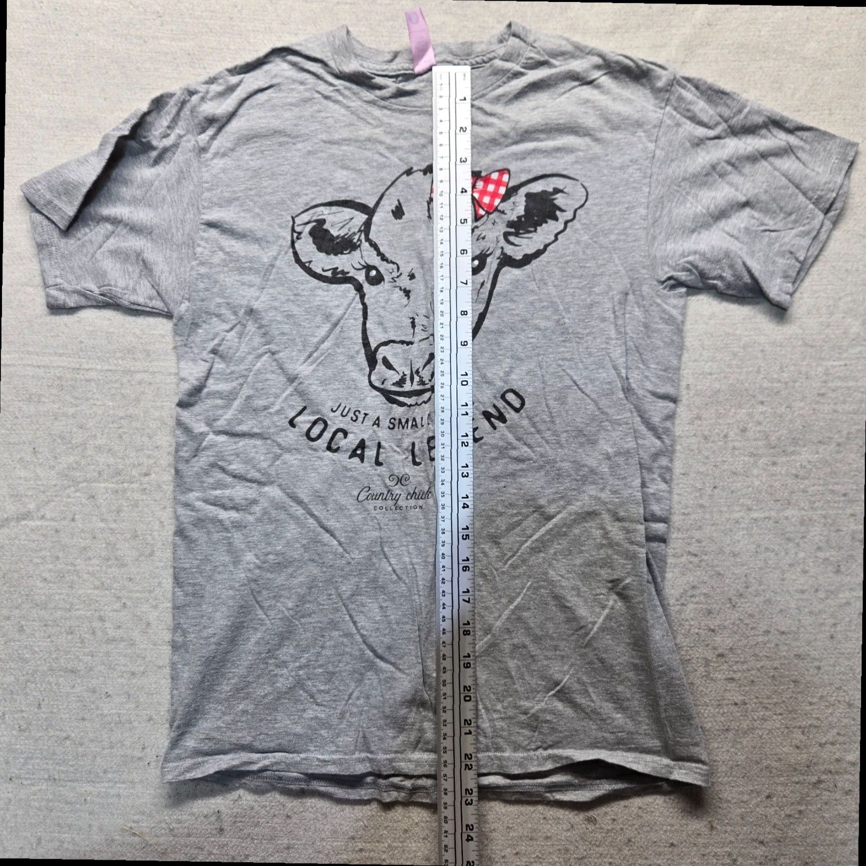 Vintage Women's Country Chick Collection Gray T-Shirt Adult Small USA Blessed Nation Size S / US 4 / IT 40 - 5 Thumbnail