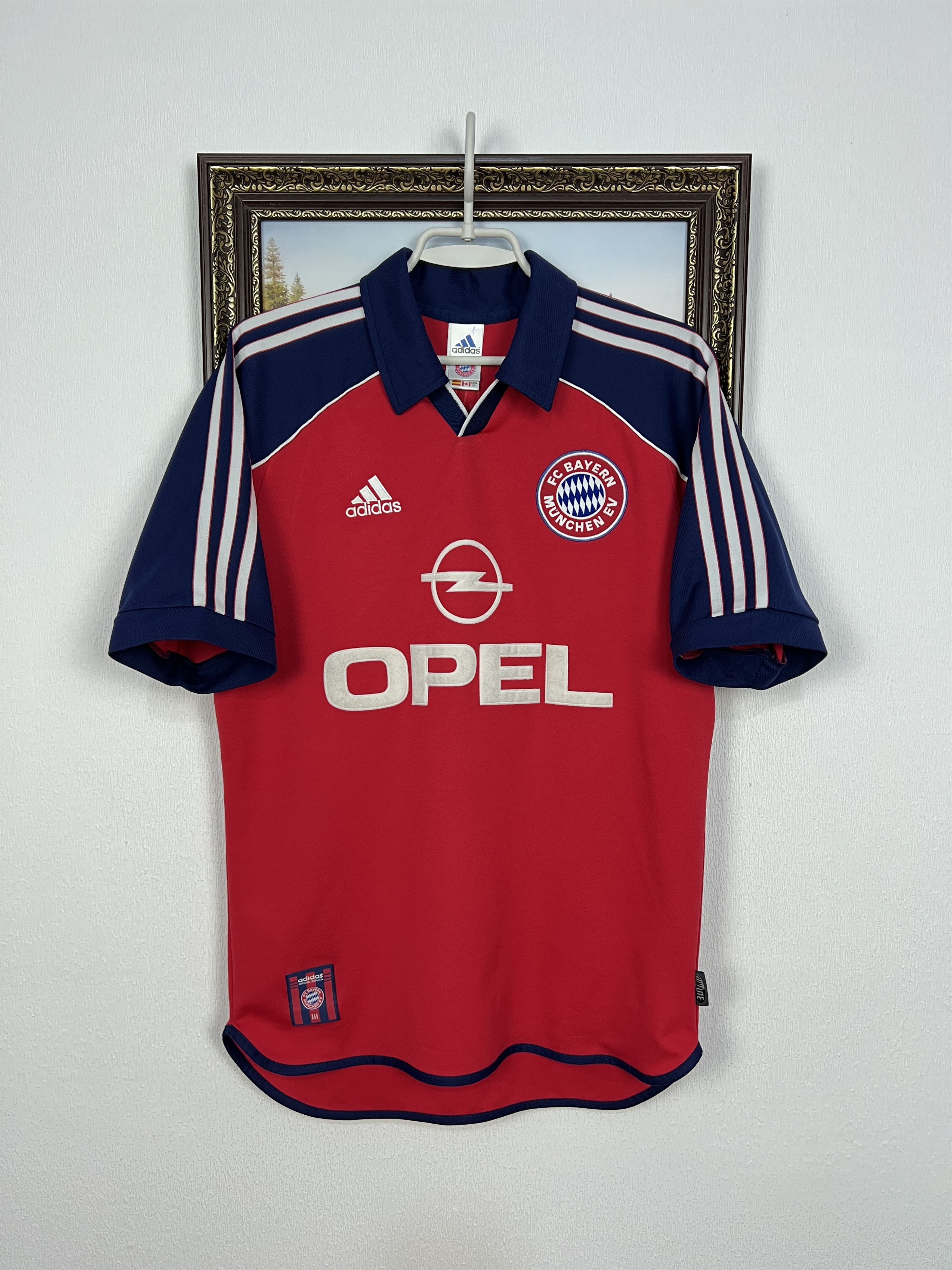 Adidas Bayern Munich Home football shirt 1999 #24 Santa Cruz Adidas Size US S / EU 44-46 / 1 - 4 Thumbnail