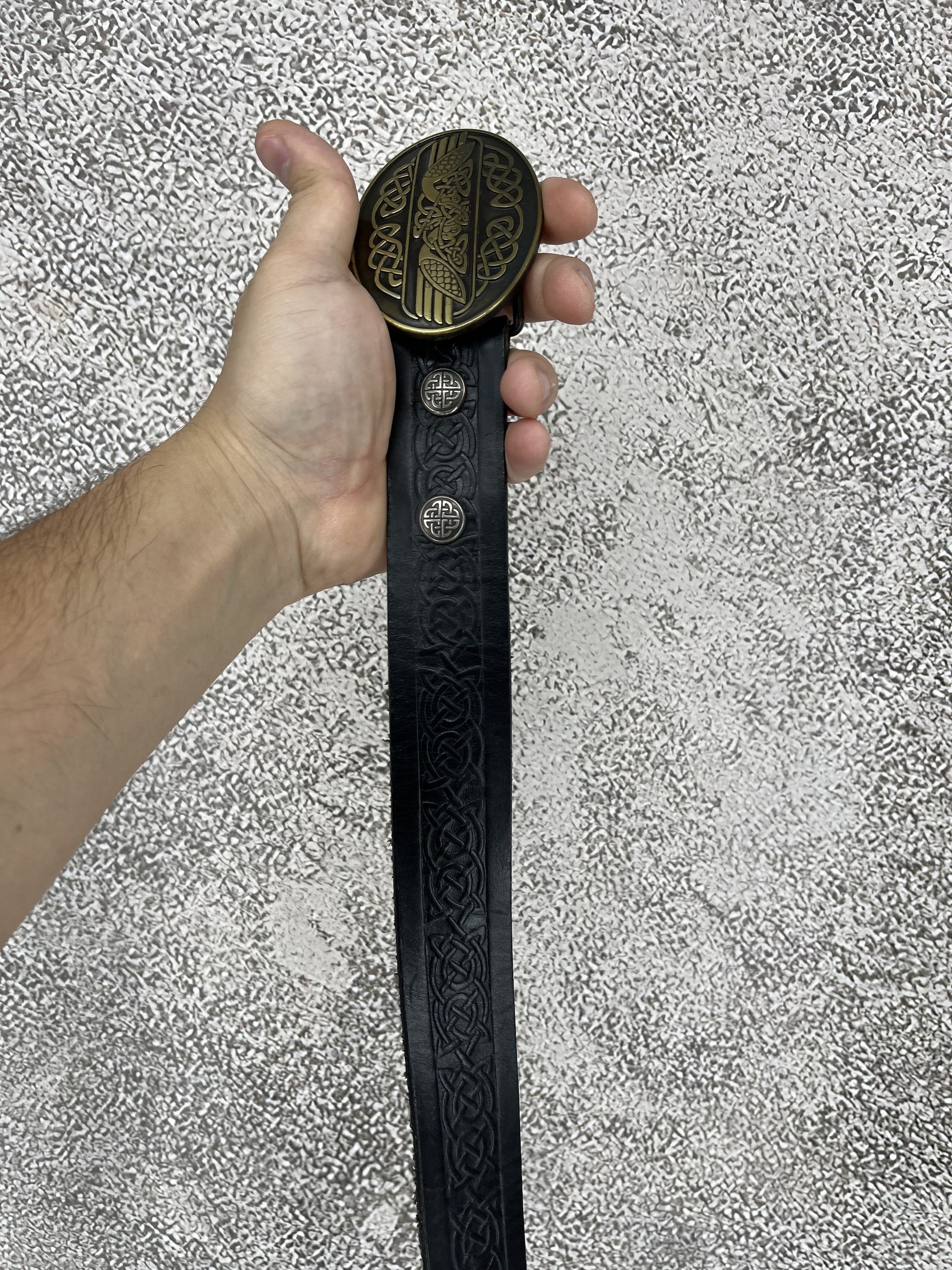 Vintage Vintage 90s Punk Belt Leather Band Rock Y2K 90s Y2K Size ONE SIZE - 3 Thumbnail