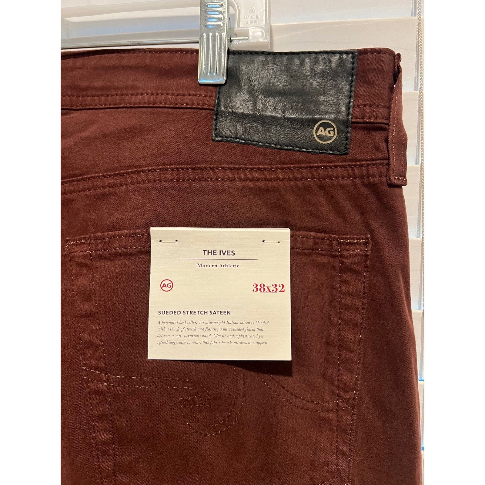 AG Adriano Goldschmied AG Adriano Goldschmied The Ives Modern Athletic Fit Pants 38 Size US 38 / EU 54 - 5 Thumbnail