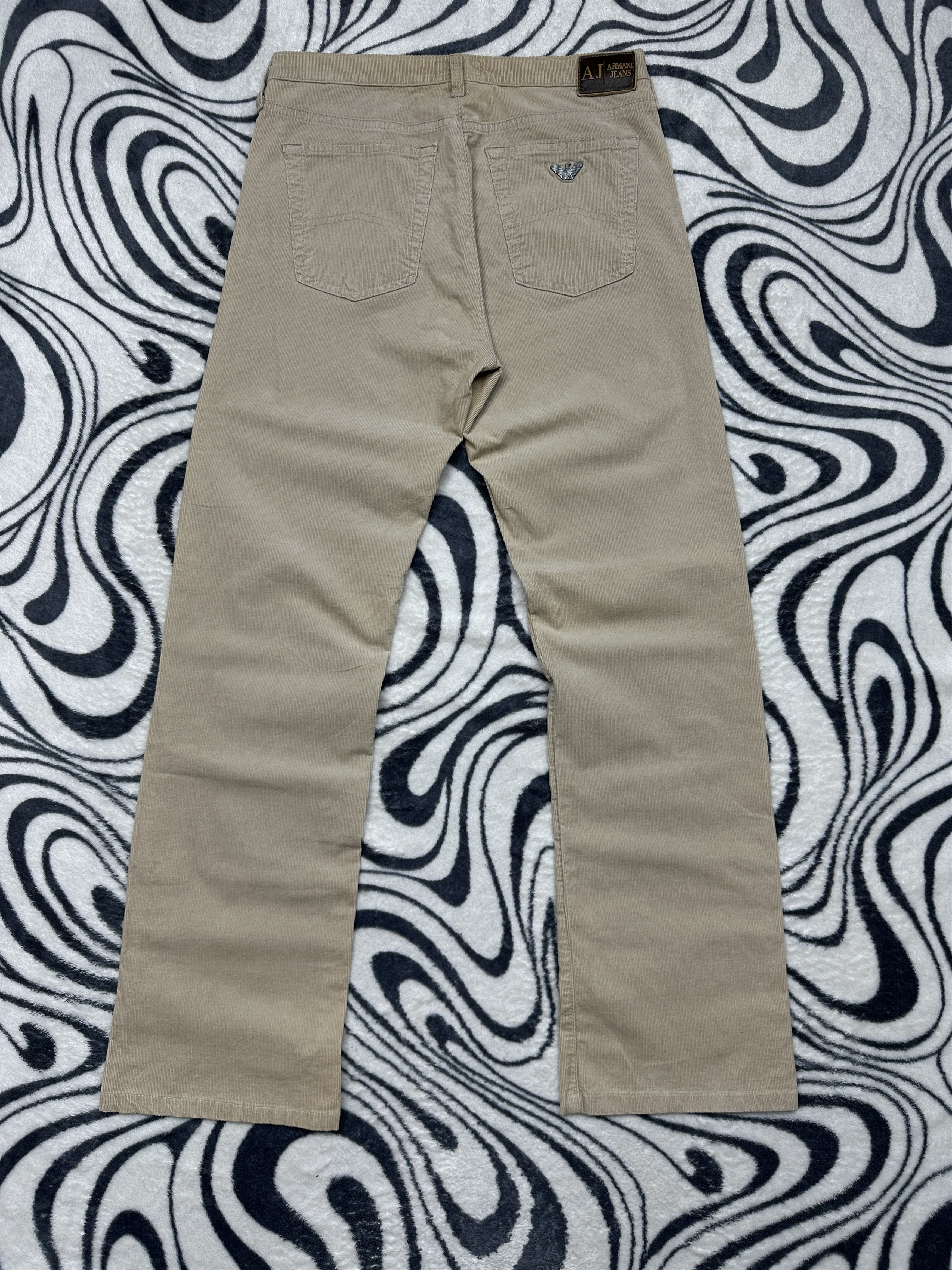 Armani Armani Jeans 90s Vintage Corduroy Pants Size US 28 / EU 44 - 1 Thumbnail