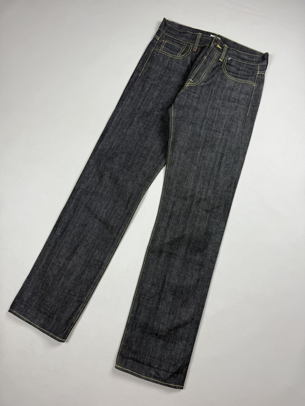 Denim Demon Denim Demon AAJJA PETTER Men’s Raw Selvedge Denim Jeans Size US 31 - 4 Thumbnail