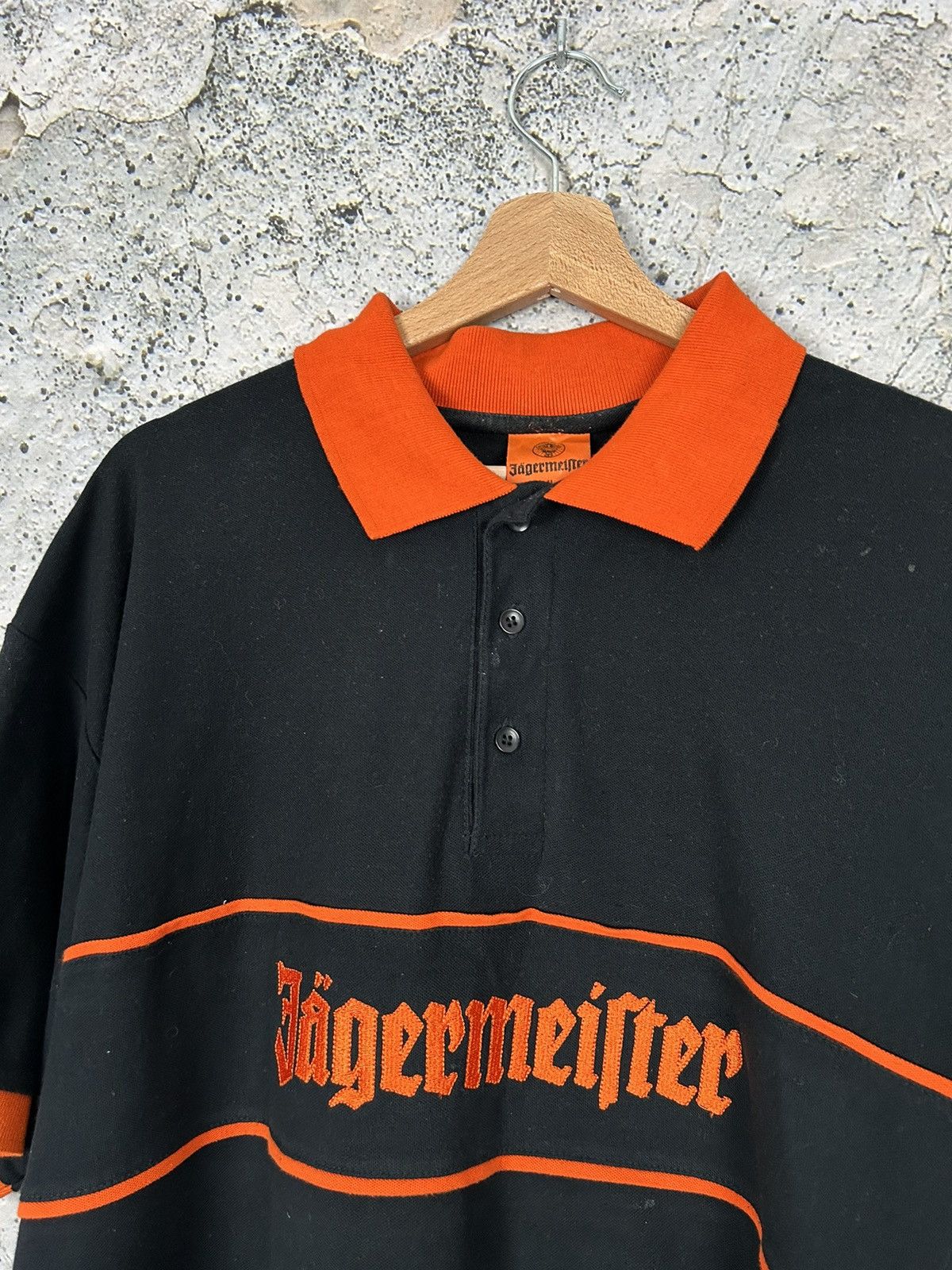 Vintage Vintage Jagermeister Promo Polo Shirt Streetwear Retro Size US XL / EU 56 / 4 - 3 Thumbnail