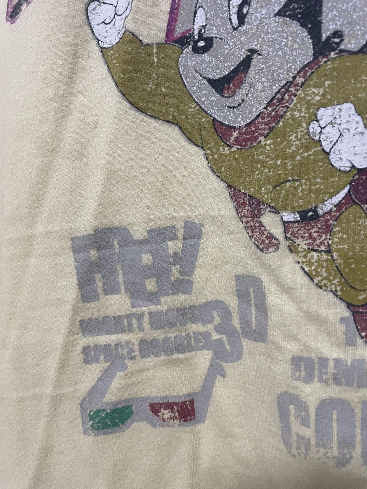 Cartoon Network × Vintage Vintage Mighty Mouse Comics T Shirt Cartoon Anima Tee Rare Size US XXL / EU 58 / 5 - 6 Thumbnail