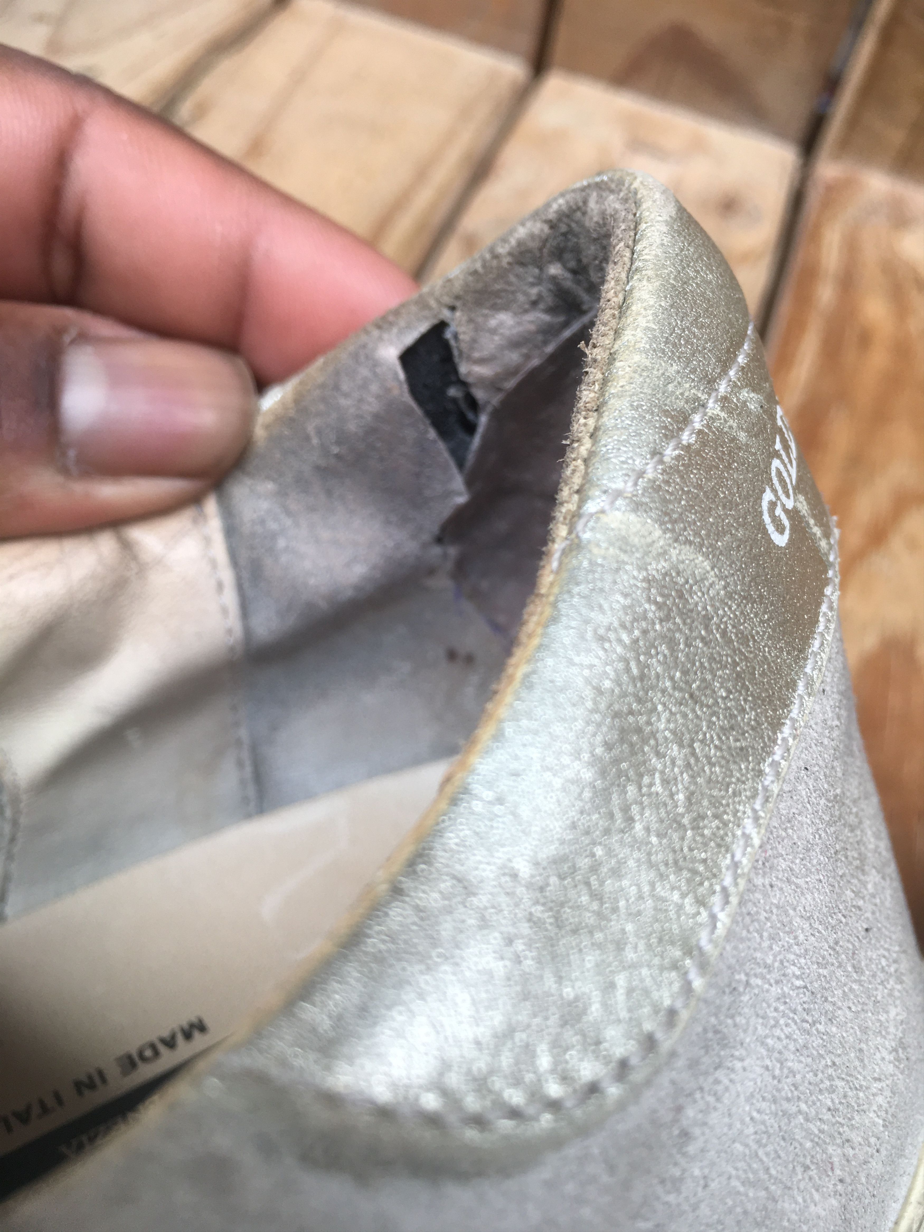 Golden Goose Golden goose deluxe HI STAR Gray leather sneakers EUR 42 Size US 9 / EU 42 - 18 Thumbnail