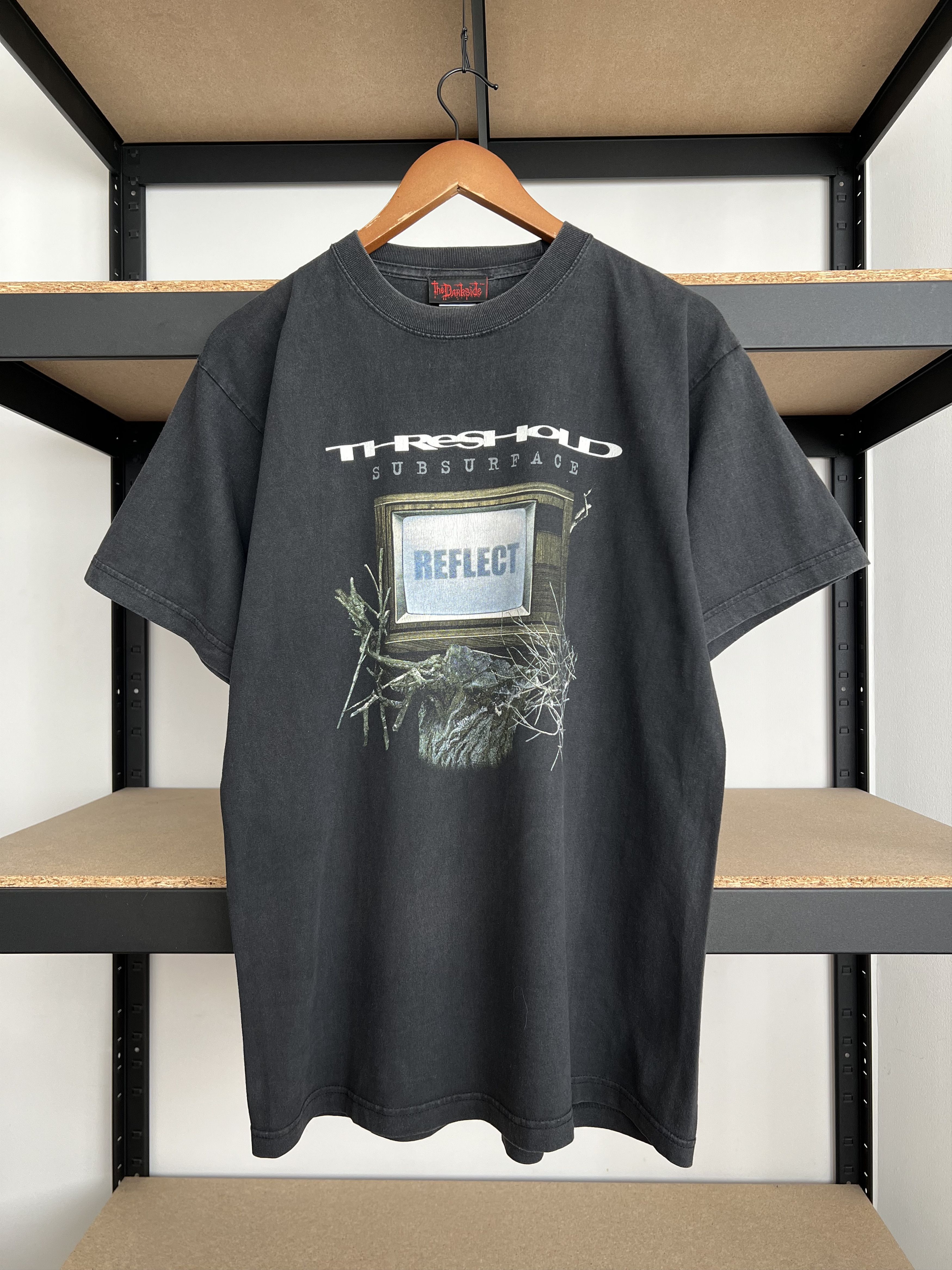 Band Tees Vintage 2004 Threshold Subsurface Metal Band Black T-shirt Size US L / EU 52-54 / 3 - 1 Thumbnail
