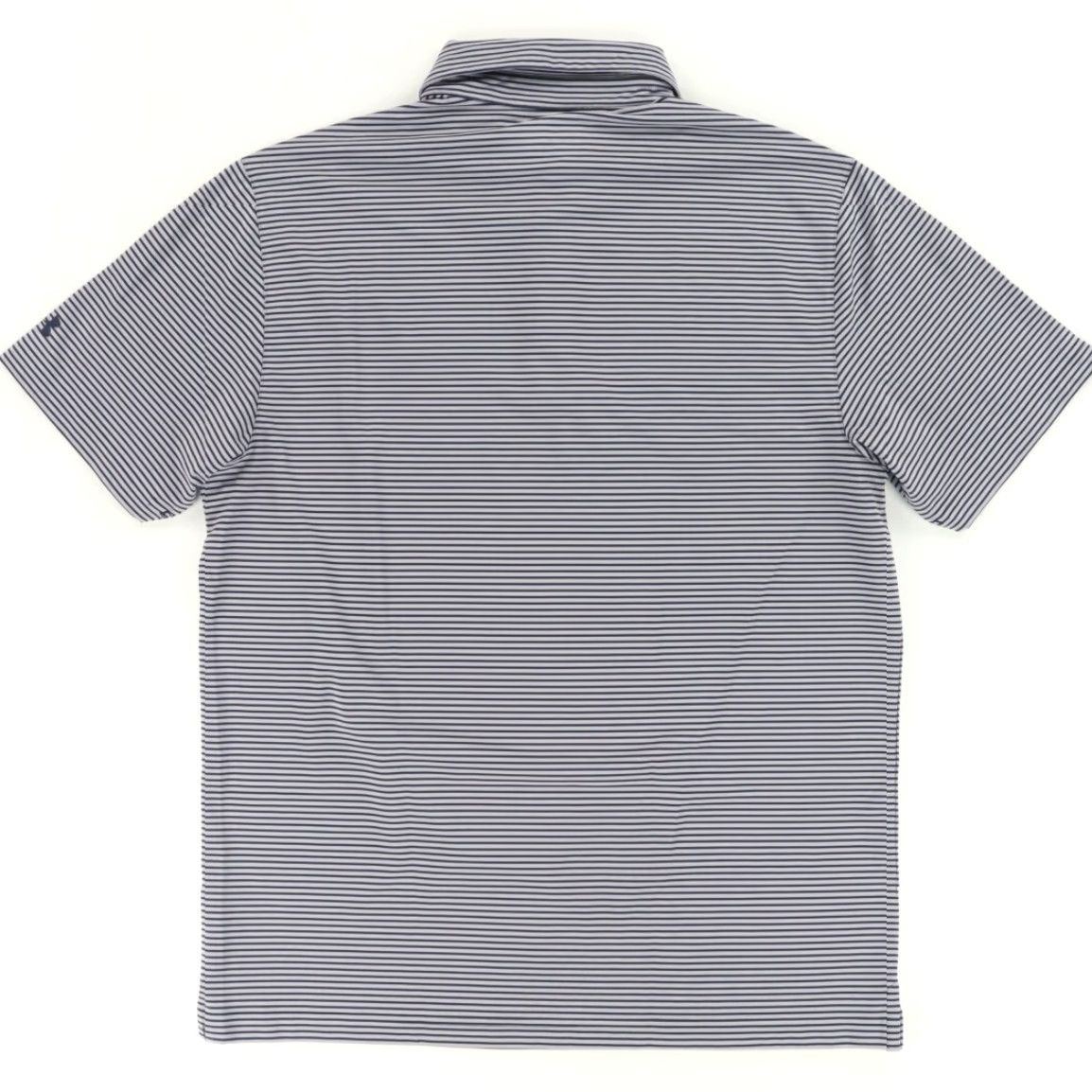 Under Armour Under Armour Heatgear Loose High Stretch Striped Polo Shirt Gray Men's L Polo Shirt Mens L Gray Striped Heatgear Loose Stretch Under Armour Size US L / EU 52-54 / 3 - 4 Thumbnail