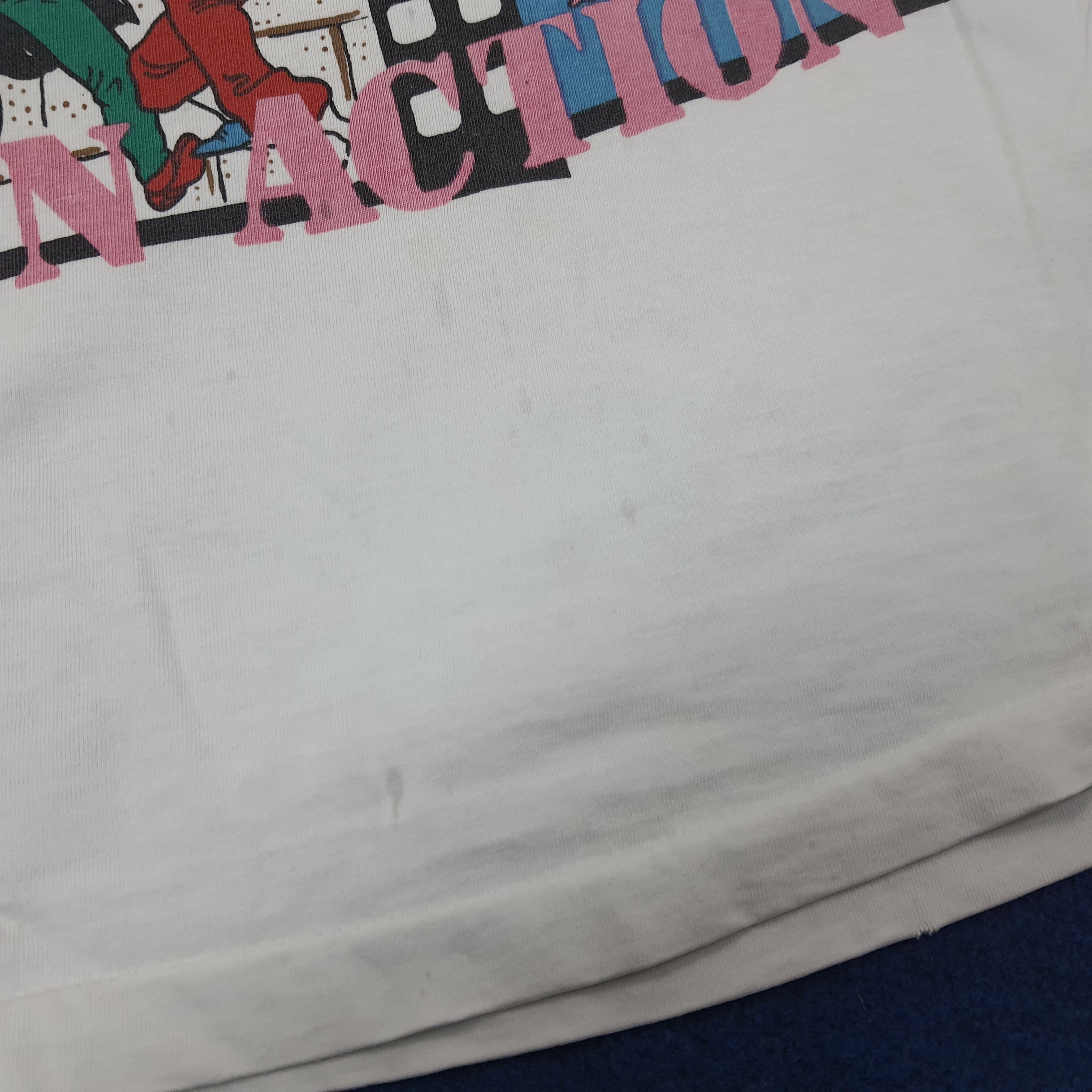 Vintage Vintage Adventure of Tintin Tshirt C267N50 Size US L / EU 52-54 / 3 - 11 Thumbnail