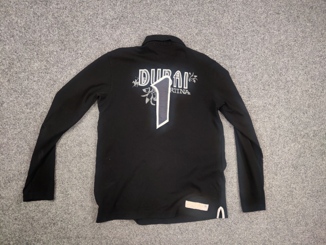 La Martina La Martina Vintage Dubai Logo Long sleeve Polo Ralph lauren Size US L / EU 52-54 / 3 - 12 Thumbnail