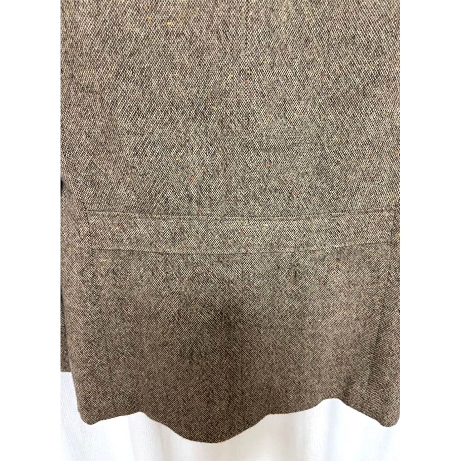 Ralph Lauren RRL RALPH LAUREN Men's Tweed Jacket Brown 40R Wool Outer Button Casual Used Jacket Size US XXS / EU 40 - 4 Thumbnail