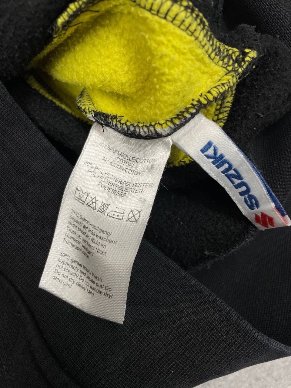 Other Suzuki Team ZACHMANN Men Zip Hoodie Black Yellow Size US XS / EU 42 / 0 - 8 Thumbnail