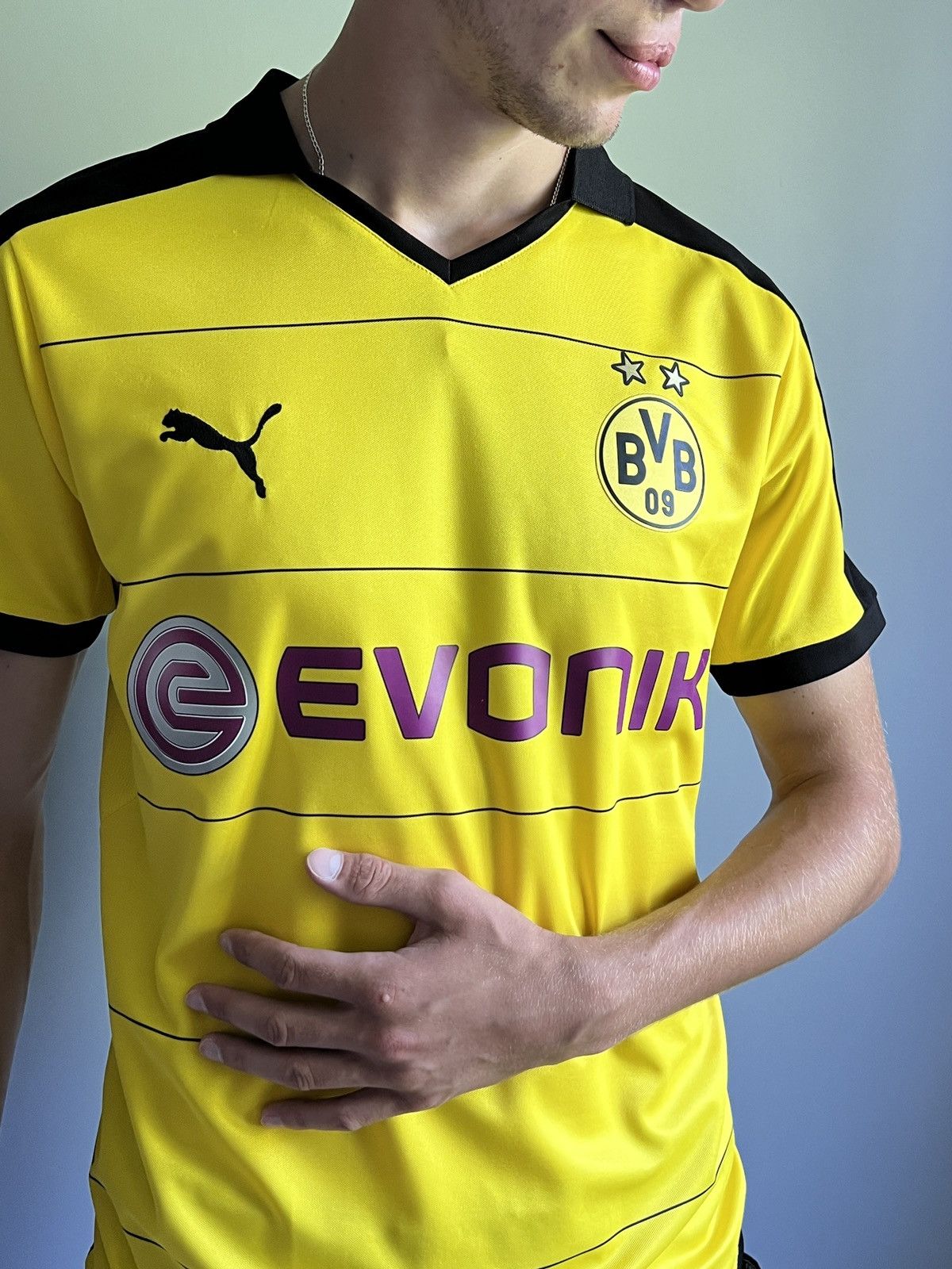 Puma Puma Borussia Dortmund 2015/16 Home Reus #11 Soccer Jersey Size US M / EU 48-50 / 2 - 11 Thumbnail