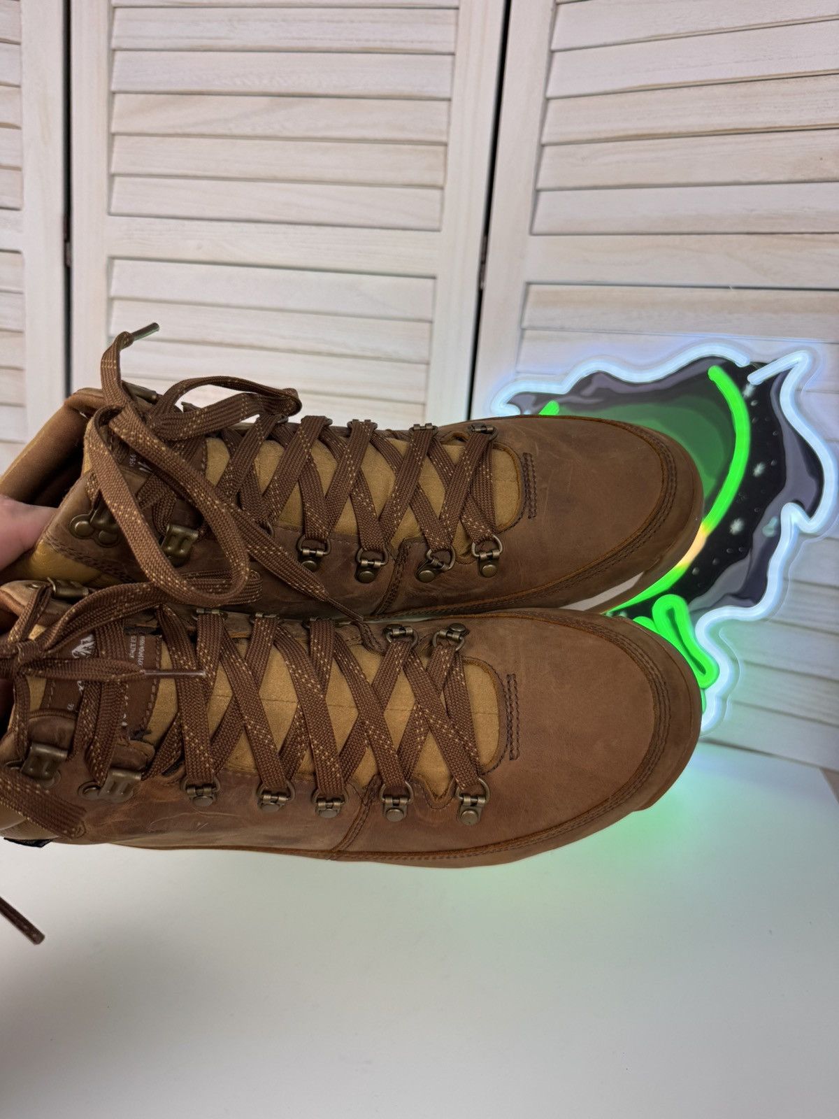 The North Face The North Face Leather Boots Hiking Shoes Men’s Size 10.5 Size US 10.5 / EU 43-44 - 5 Thumbnail