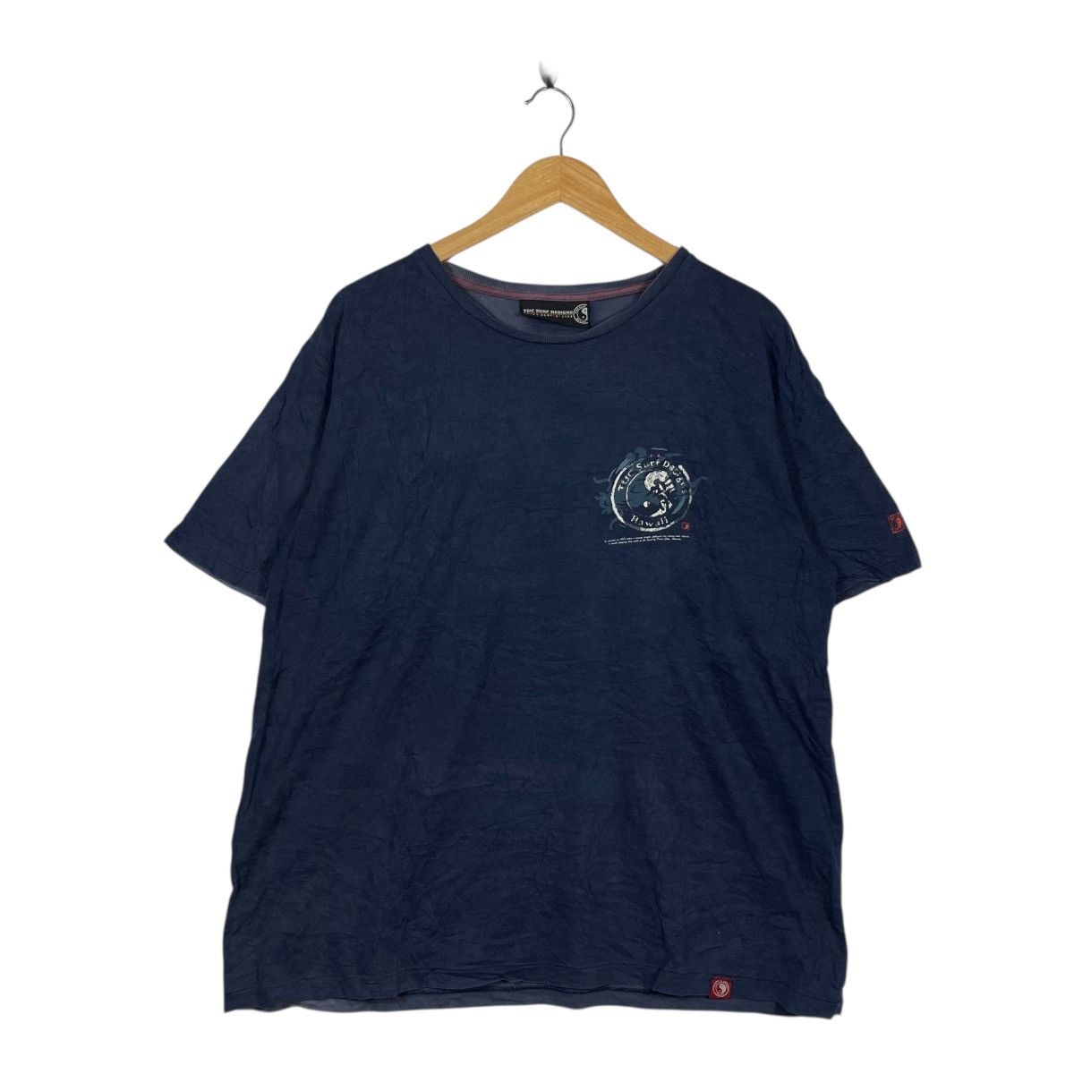 Vintage Vintage T&C Surf Designs Hawaii Graphic T-Shirt Navy Skate Size US XL / EU 56 / 4 - 2 Thumbnail