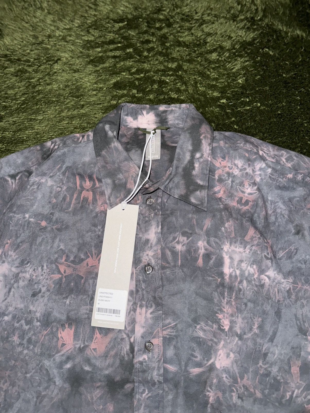 EASTLOGUE [M] Unaffected 21FW Dyed Pattern Shirt “Dusk” Size US M / EU 48-50 / 2 - 3 Thumbnail